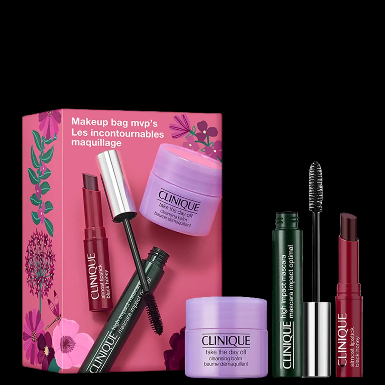Kit Clinique Mais Amados de Maquiagem (3 Produtos)