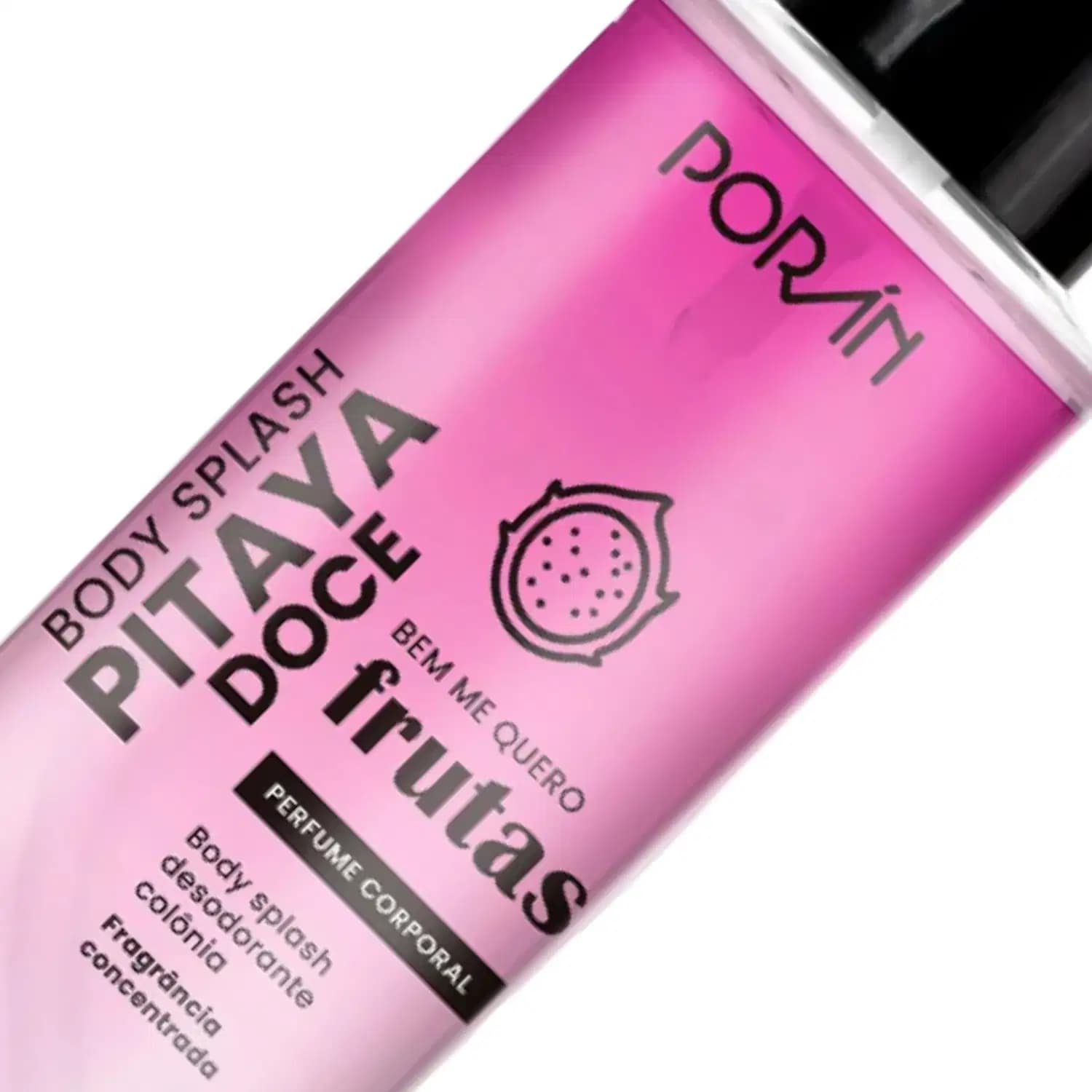 Body Splash Desodorante Colônia Pitaya Doce Porán 160ml
