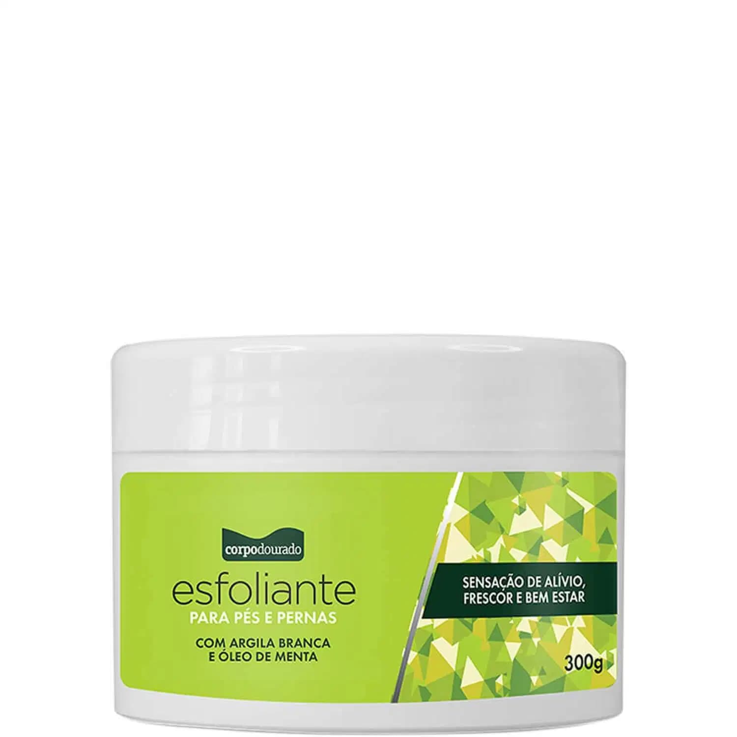 Corpo Dourado Clinic Mais - Esfoliante para Pés e Pernas com Óleo de Menta 300g