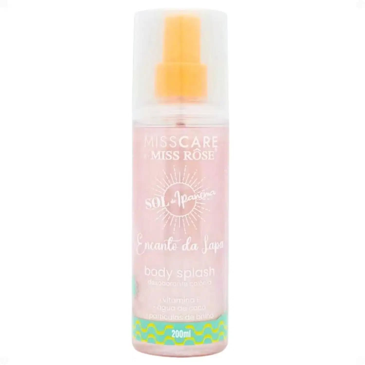 Body Splash Miss Rôse Sol de Ipanema Encanto da Lapa Mr113/c 200ml