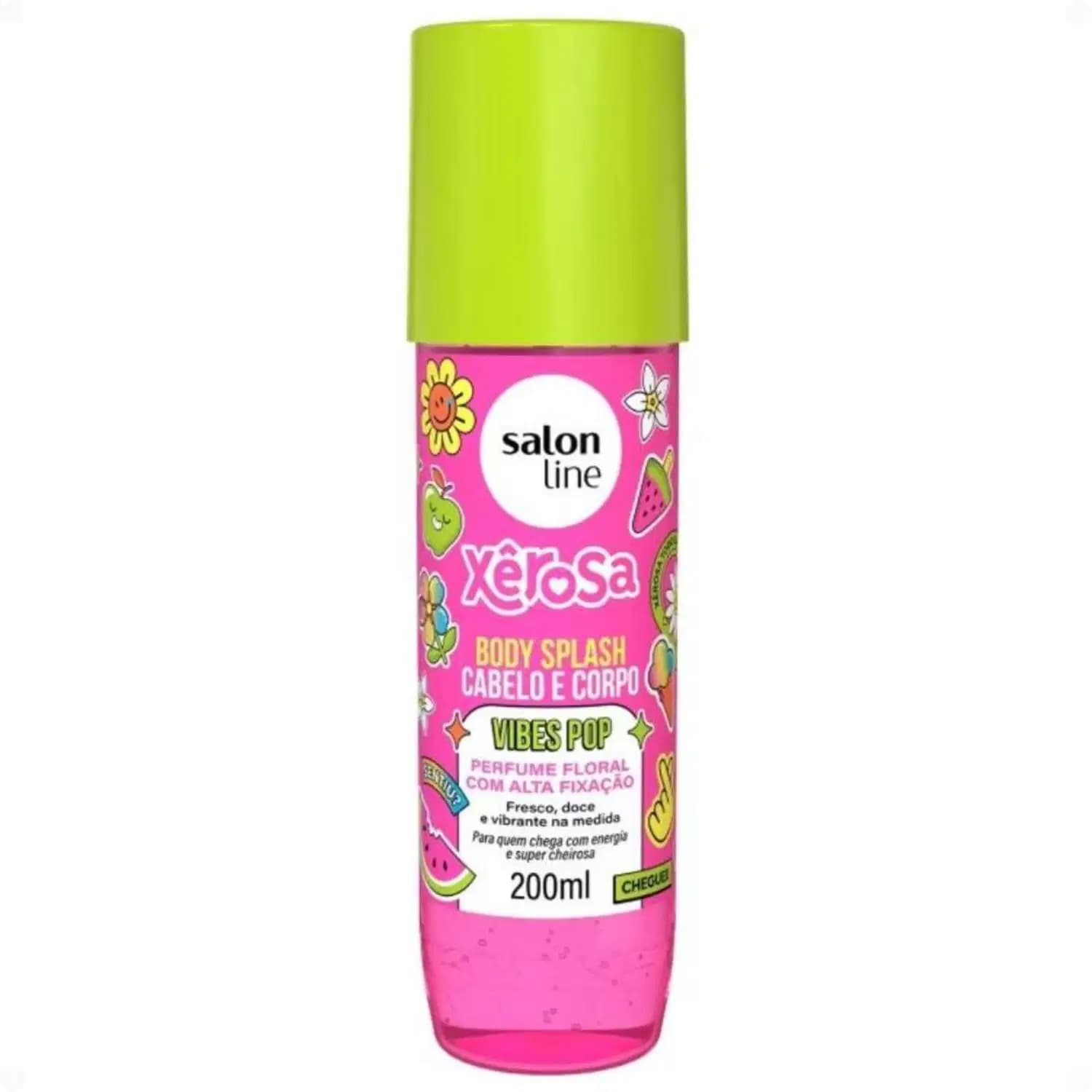 Body Splash Cabelo E Corpo Salon Line Xêrosa Vibes Pop 200ml