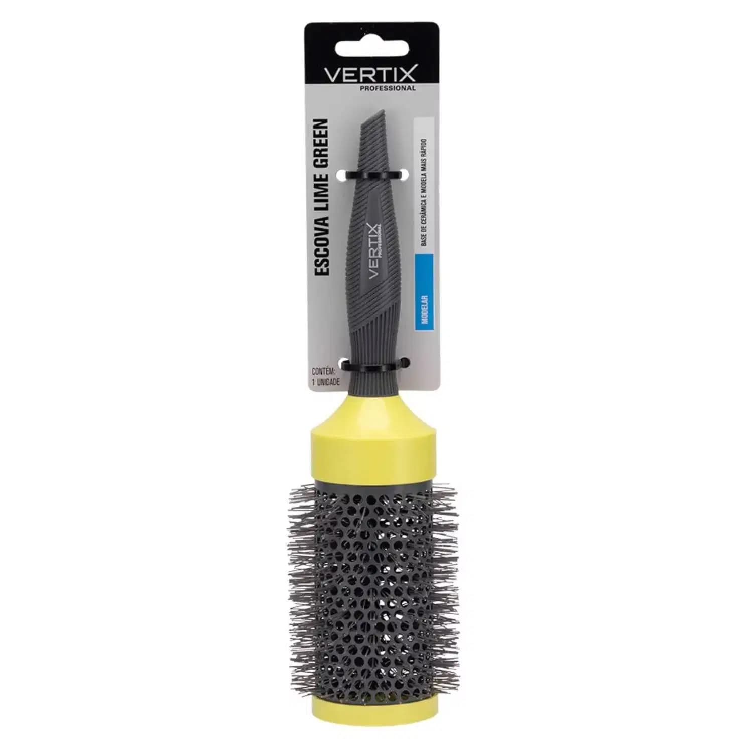 Vertix Lime Green Cerâmica 1081 - Escova de Cabelo