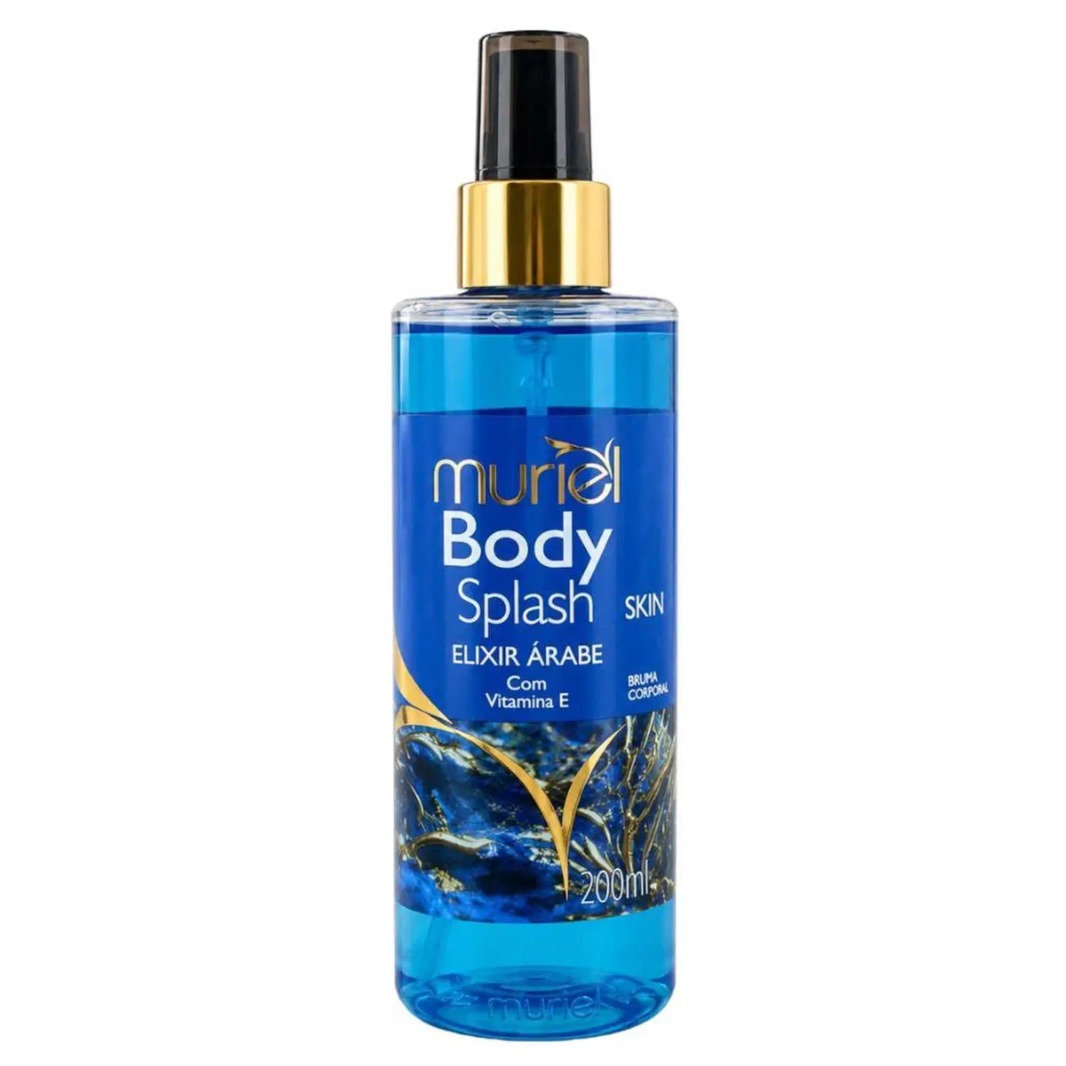 Body Splash Muriel Skin Elixir Árabe Com Vitamina E 200ml