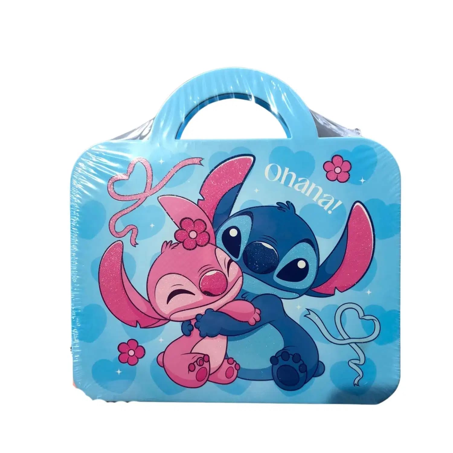 Stitch Ohana Abraço - Maleta de Maquiagem