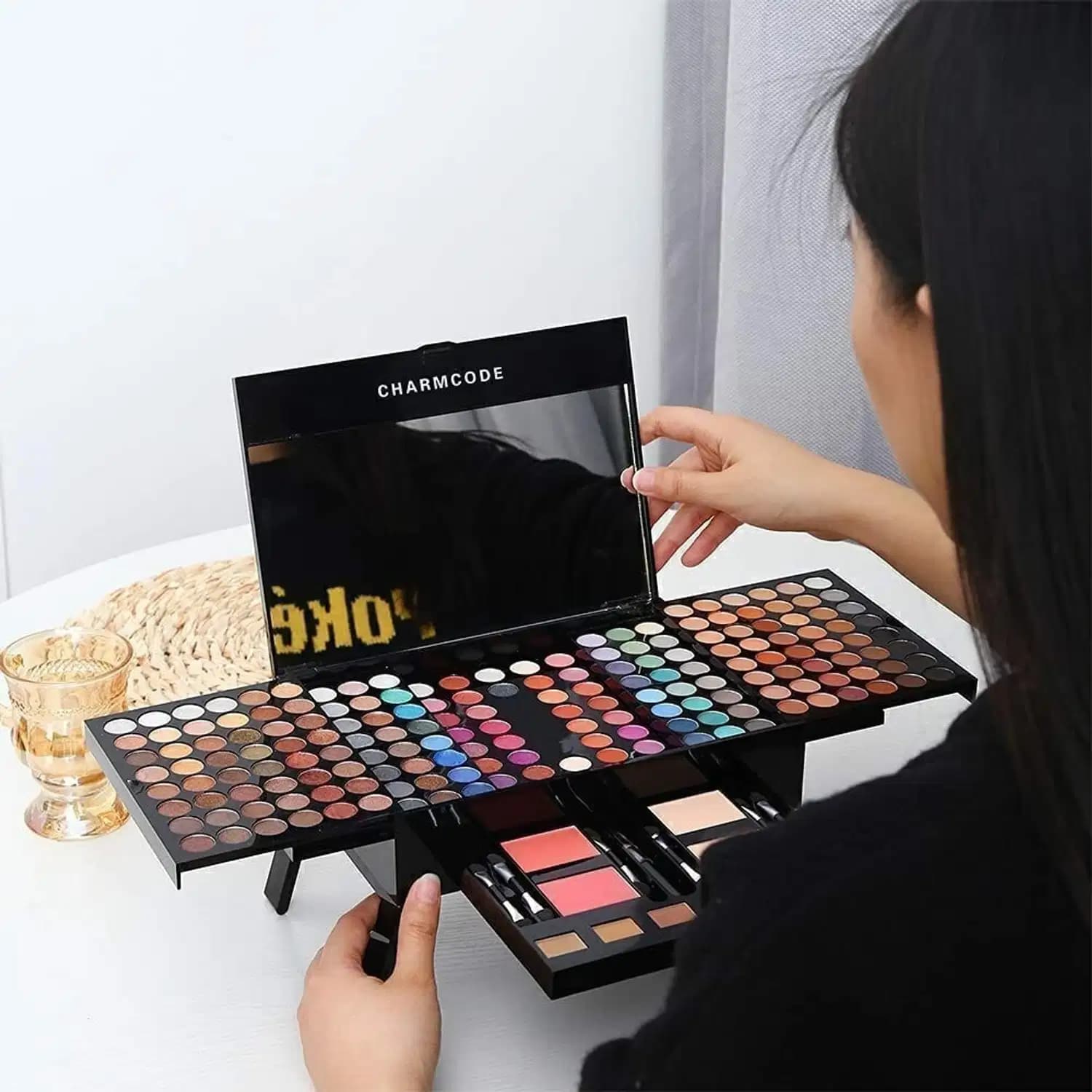 Kit Paleta de Maquiagem 190 Cores Completo 190 Cores