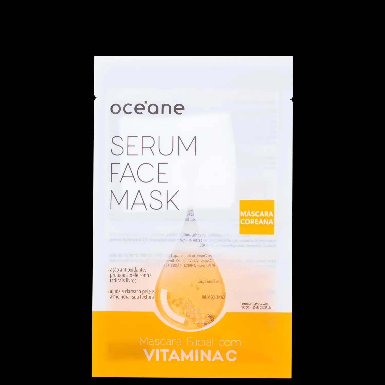 Océane Serum Face Mask Vitamina C - Máscara Facial 20ml