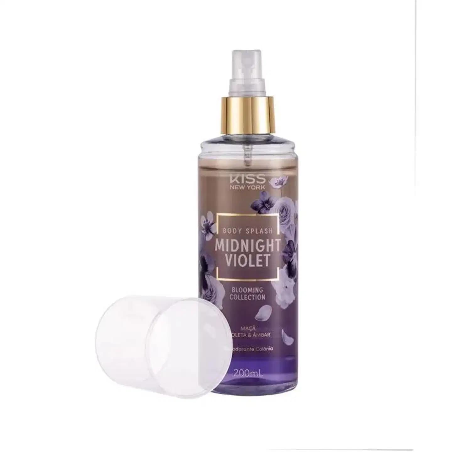 Kiss New York - Body Splash Blooming Collection Midnight Violet
