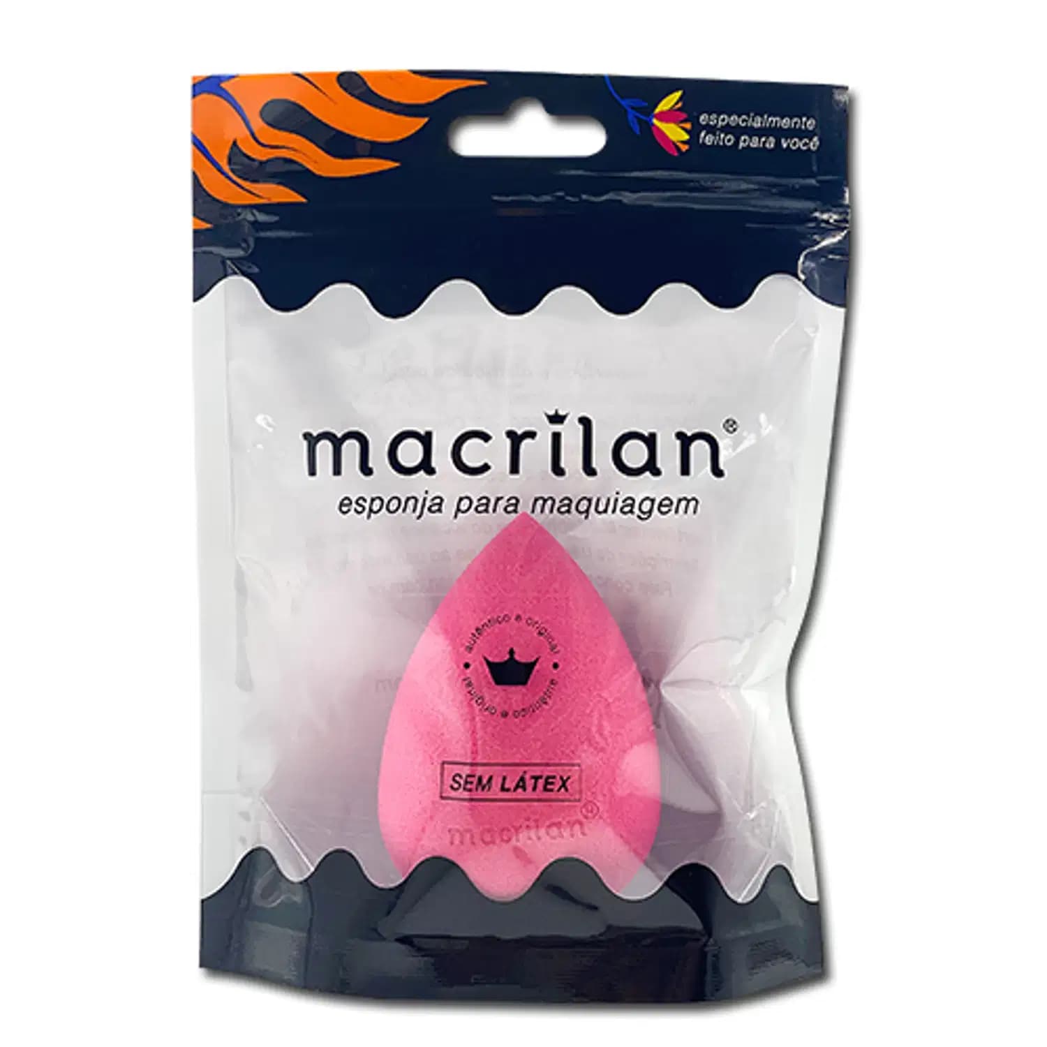 Macrilan EP09 - Esponja para Maquiagem