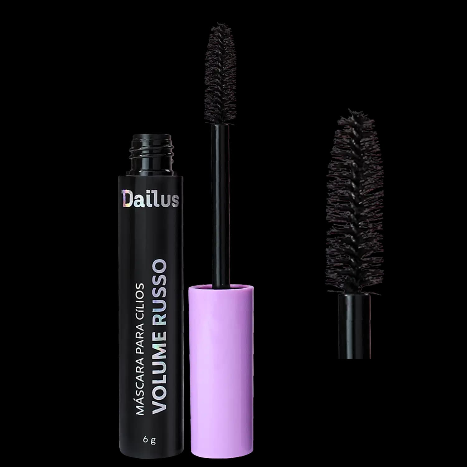 Dailus Volume Russo Preta - Máscara de Cílios 6g