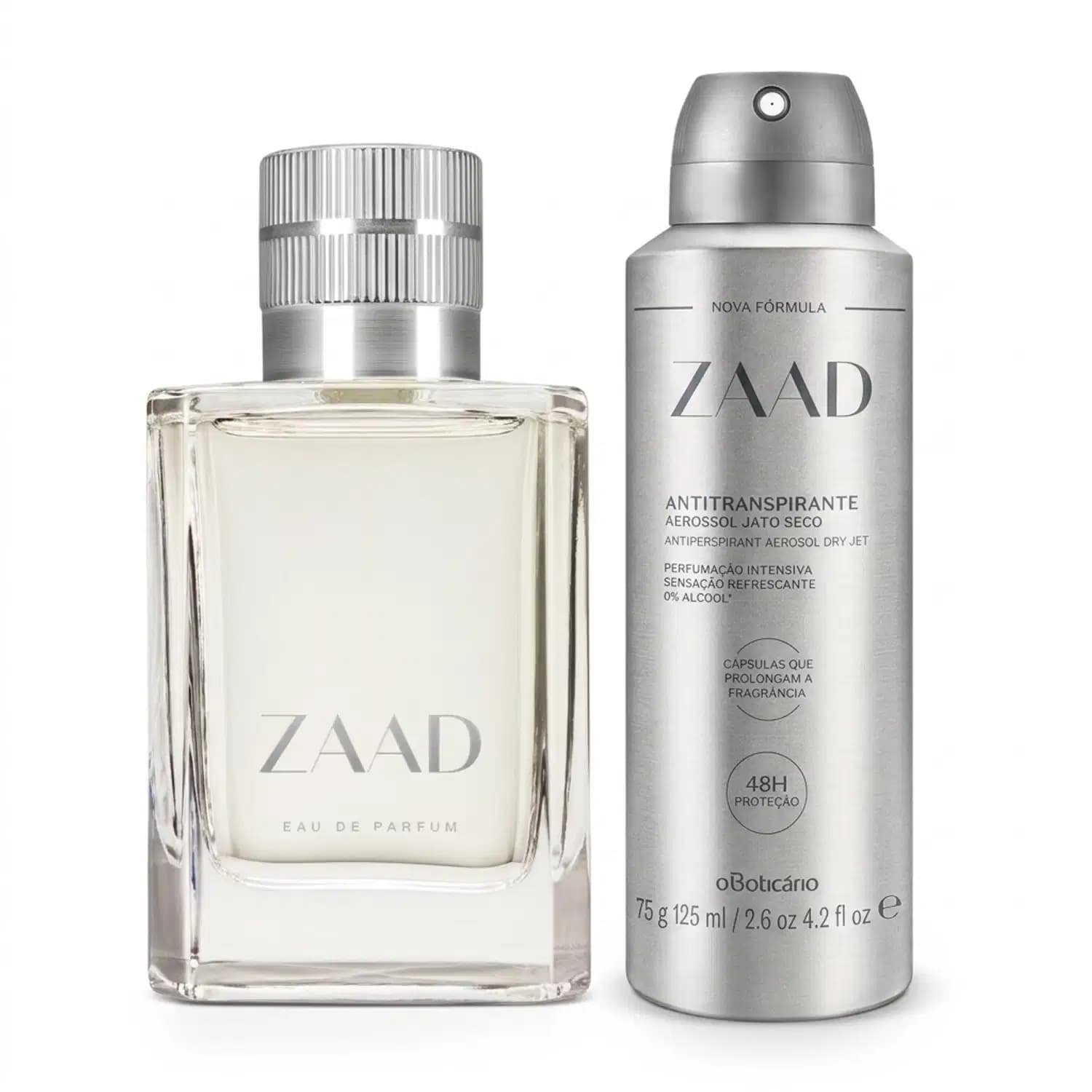 Combo Zaad: Eau De Parfum 50ml + Desodorante Antitranspirante 75g