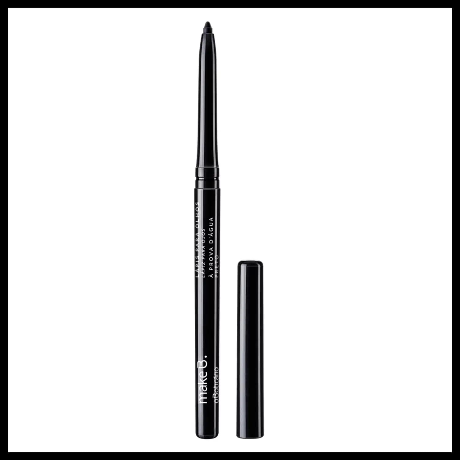 Lápis Retrátil para Olhos Preto Make B.