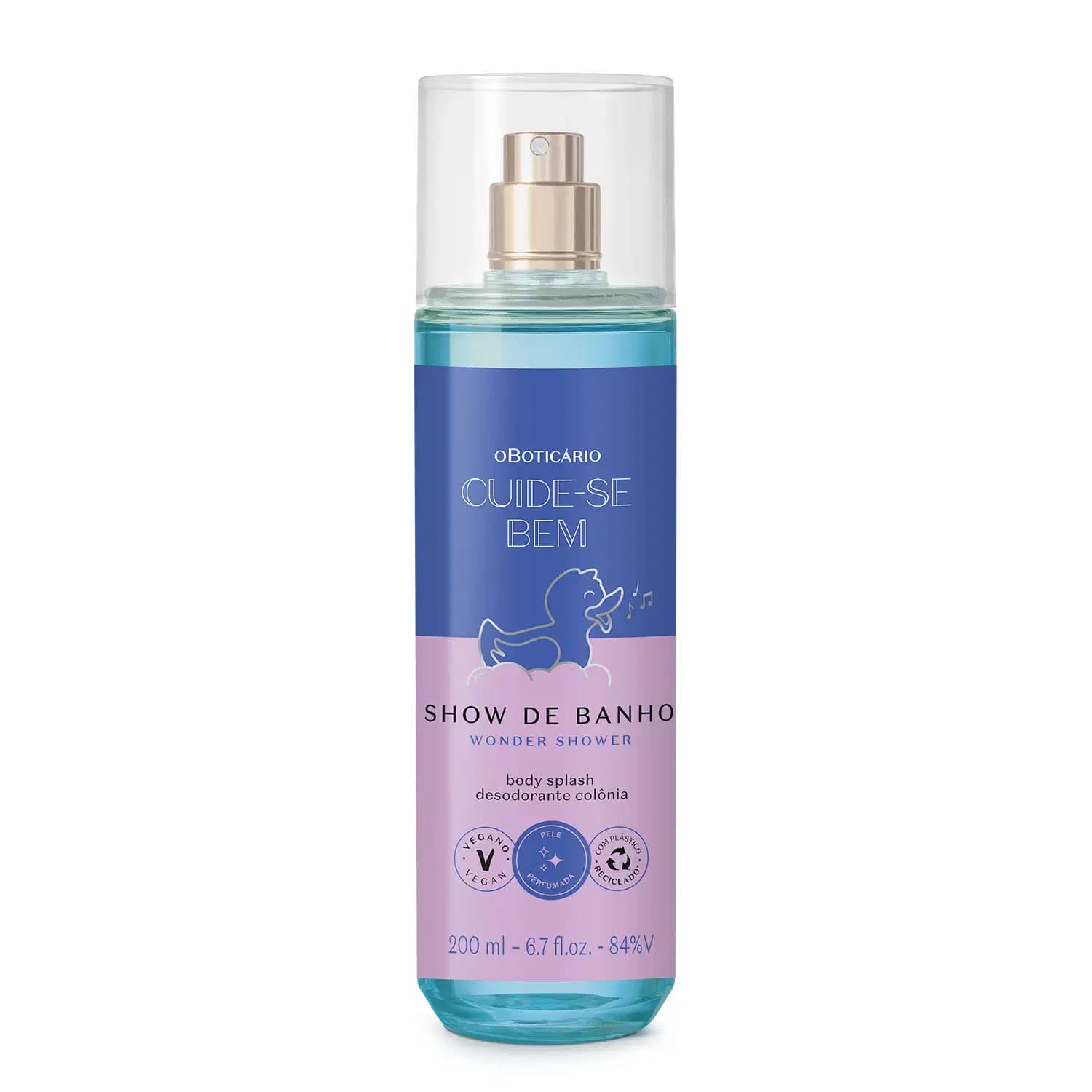 Cuide-se Bem Show de Banho o Boticário - Body Splash Desodorante Colônia 200ml