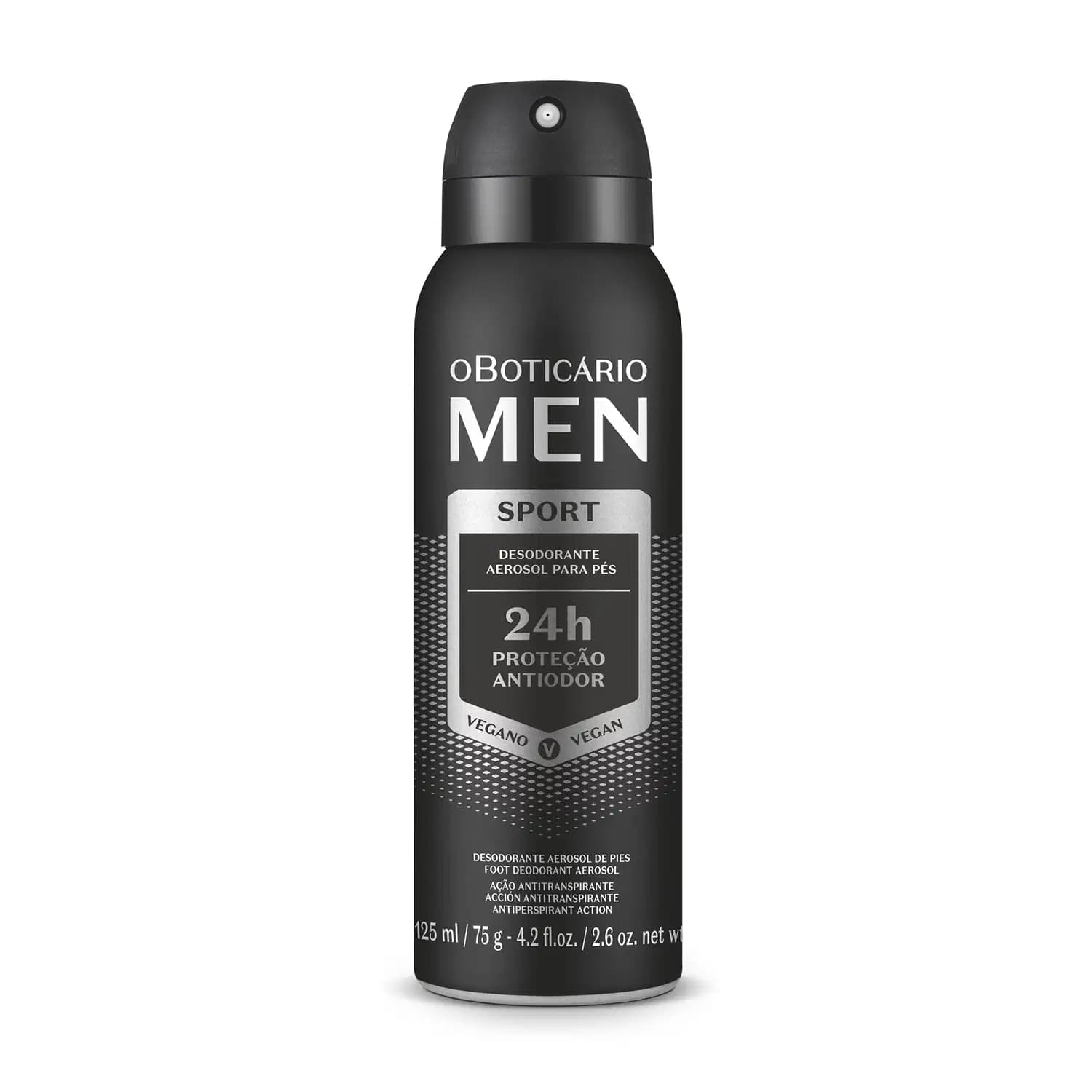 Desodorante Aerosol Para Os Pés Men Sport 125ml/75g
