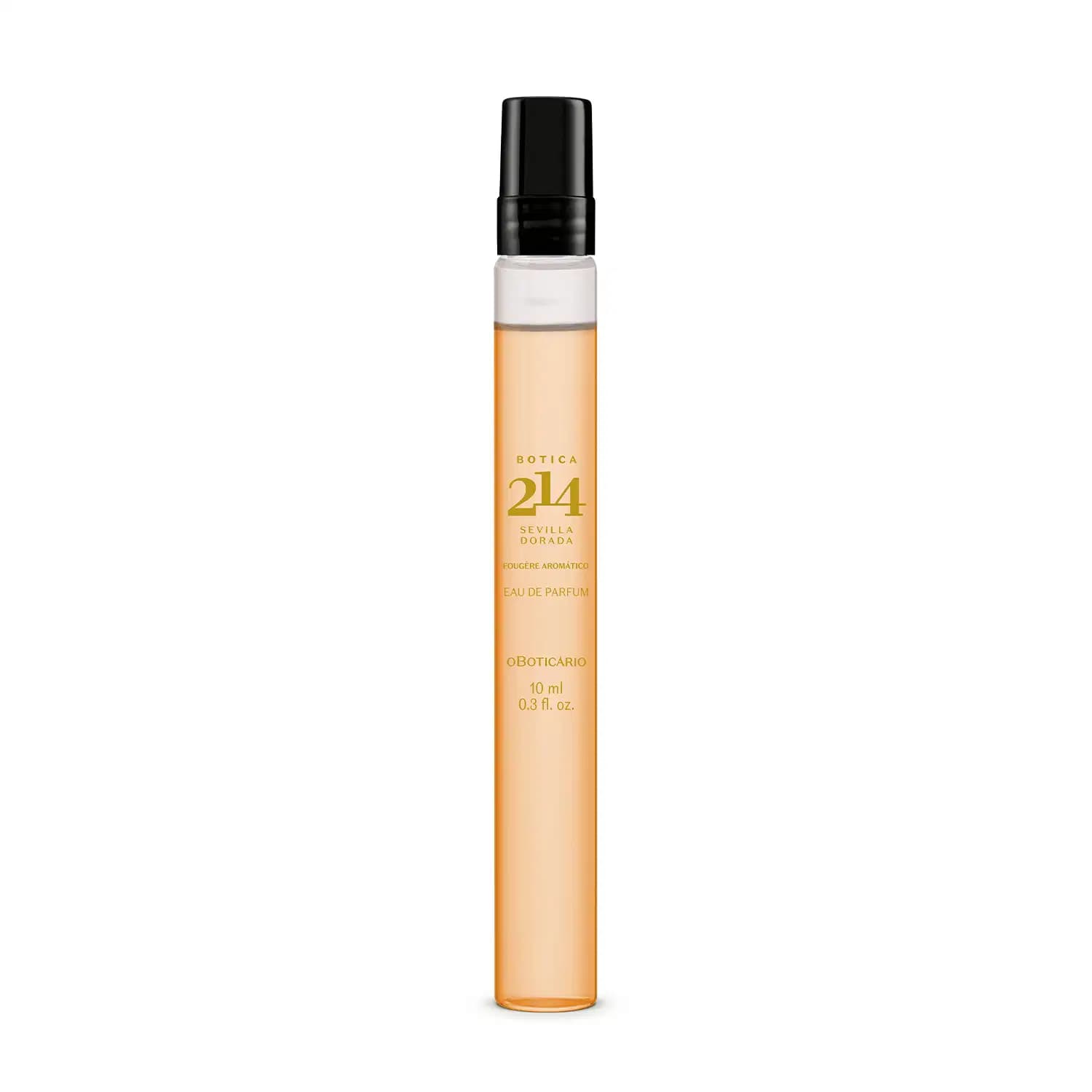 Eau De Parfum Botica 214 Sevilla Dorada Fougére Aromático 10ml