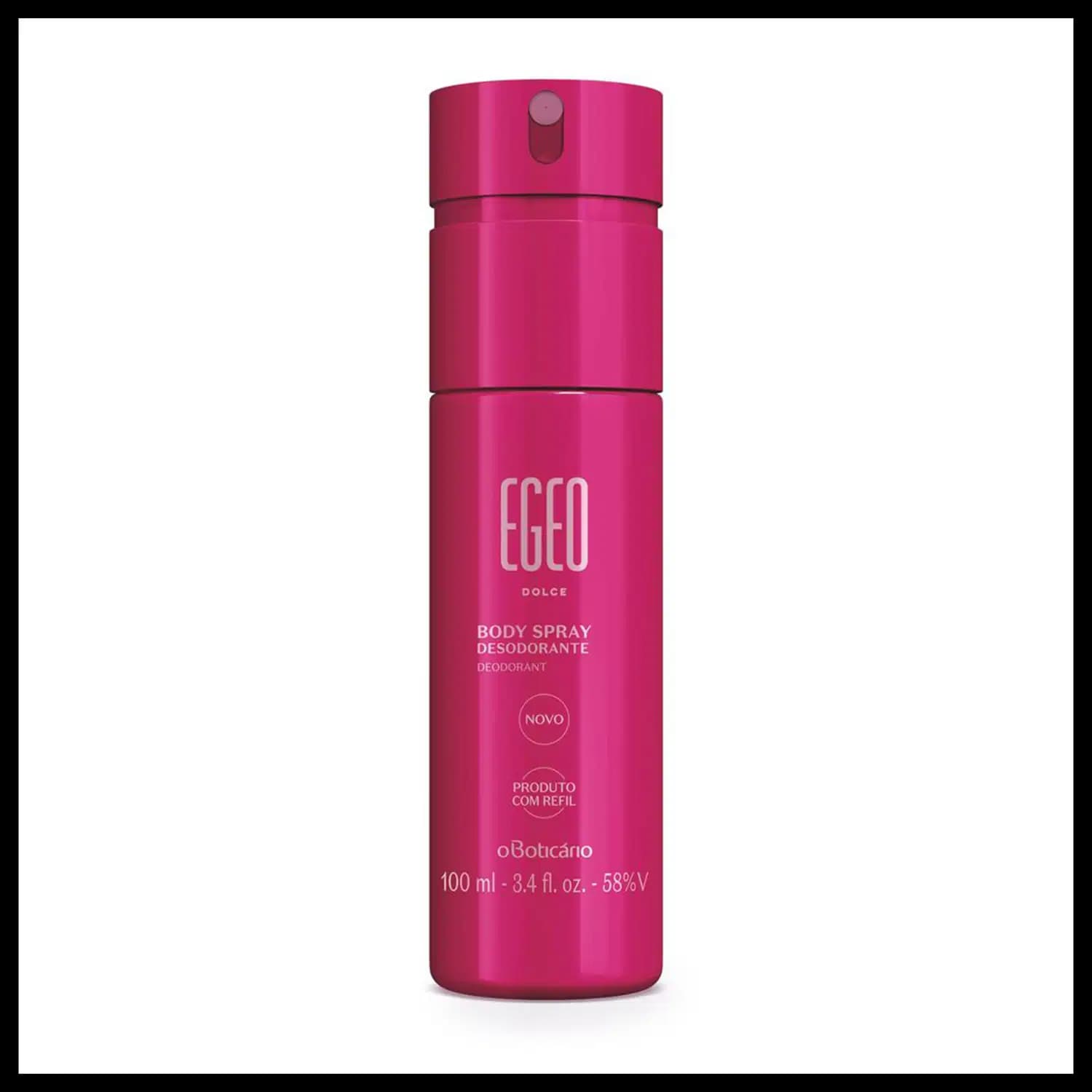 Body Spray Desodorante Egeo Dolce 100ml