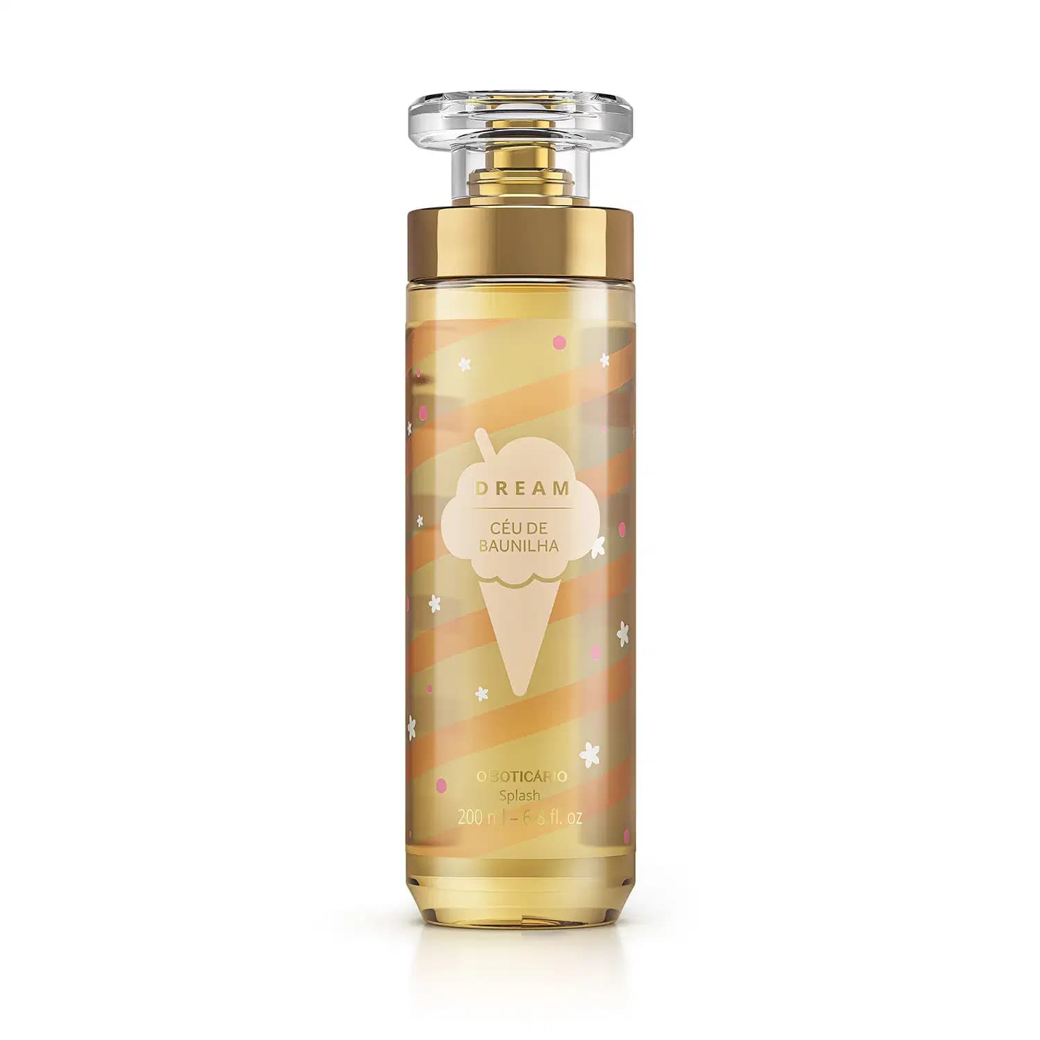 Body Splash Desodorante Colônia Dream Céu de Baunilha 200ml