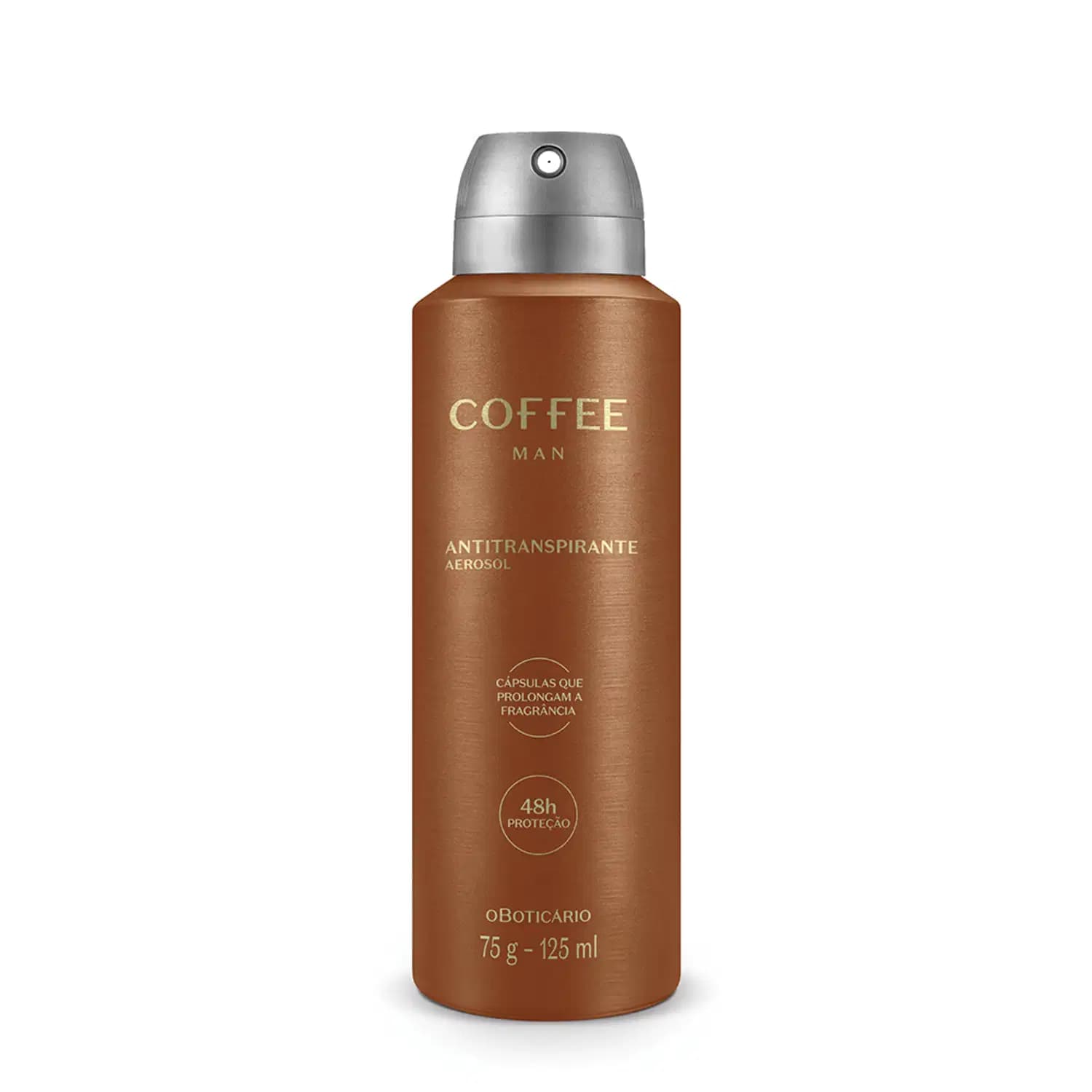 Desodorante Antitranspirante Aerossol Coffee Man 125ml