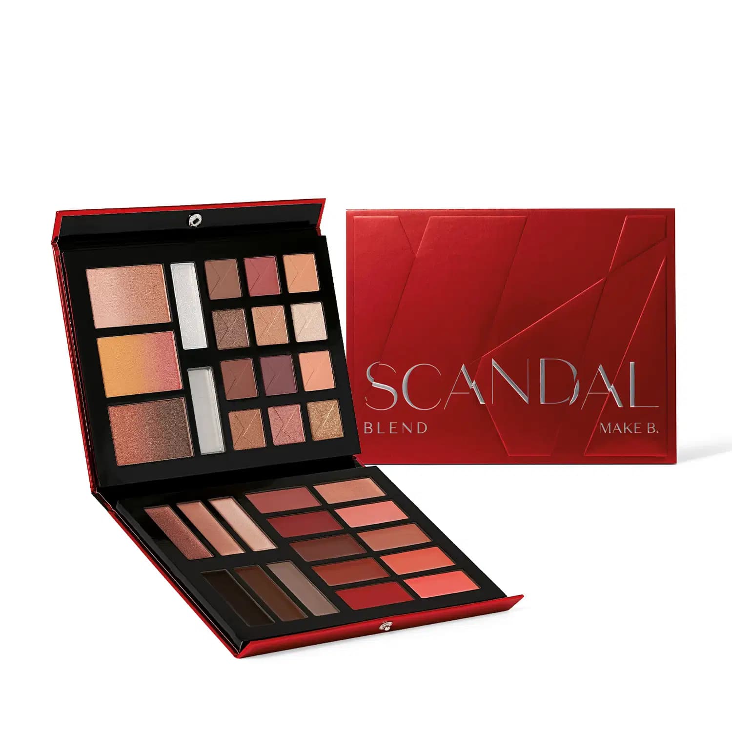 Paleta De Maquiagem Multifuncional Make B. Scandal Blend 55,7g