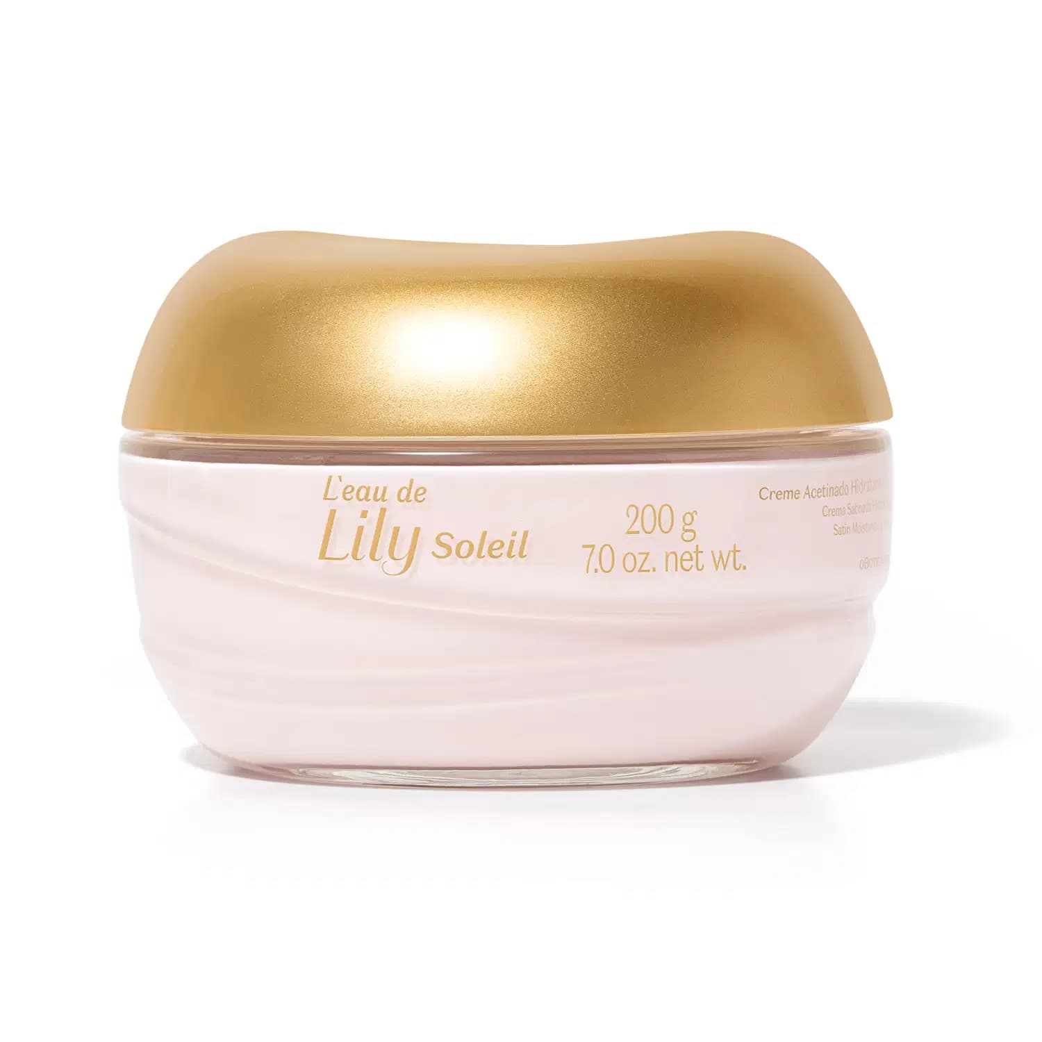 Creme Acetinado Hidratante Desodorante Corporal L'eau de Lily Soleil 200g