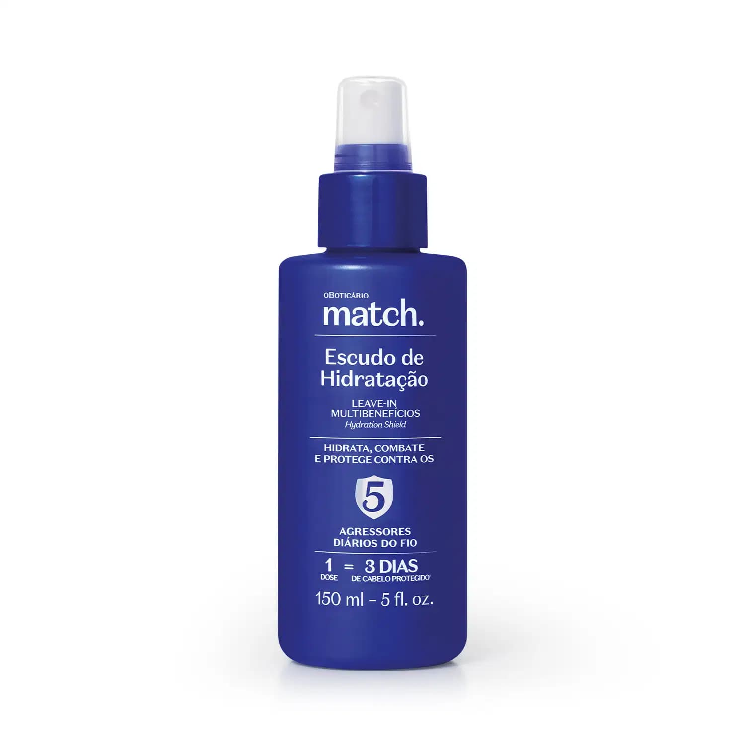 Leave-In Multibenefícios Match. Escudo De Hidratação 100ml