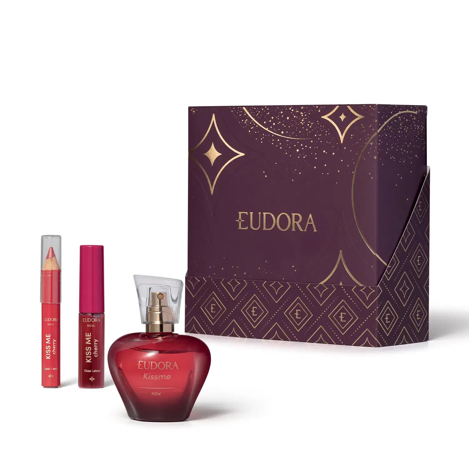 Kit Presente Eudora Kiss Me Now (3 itens)