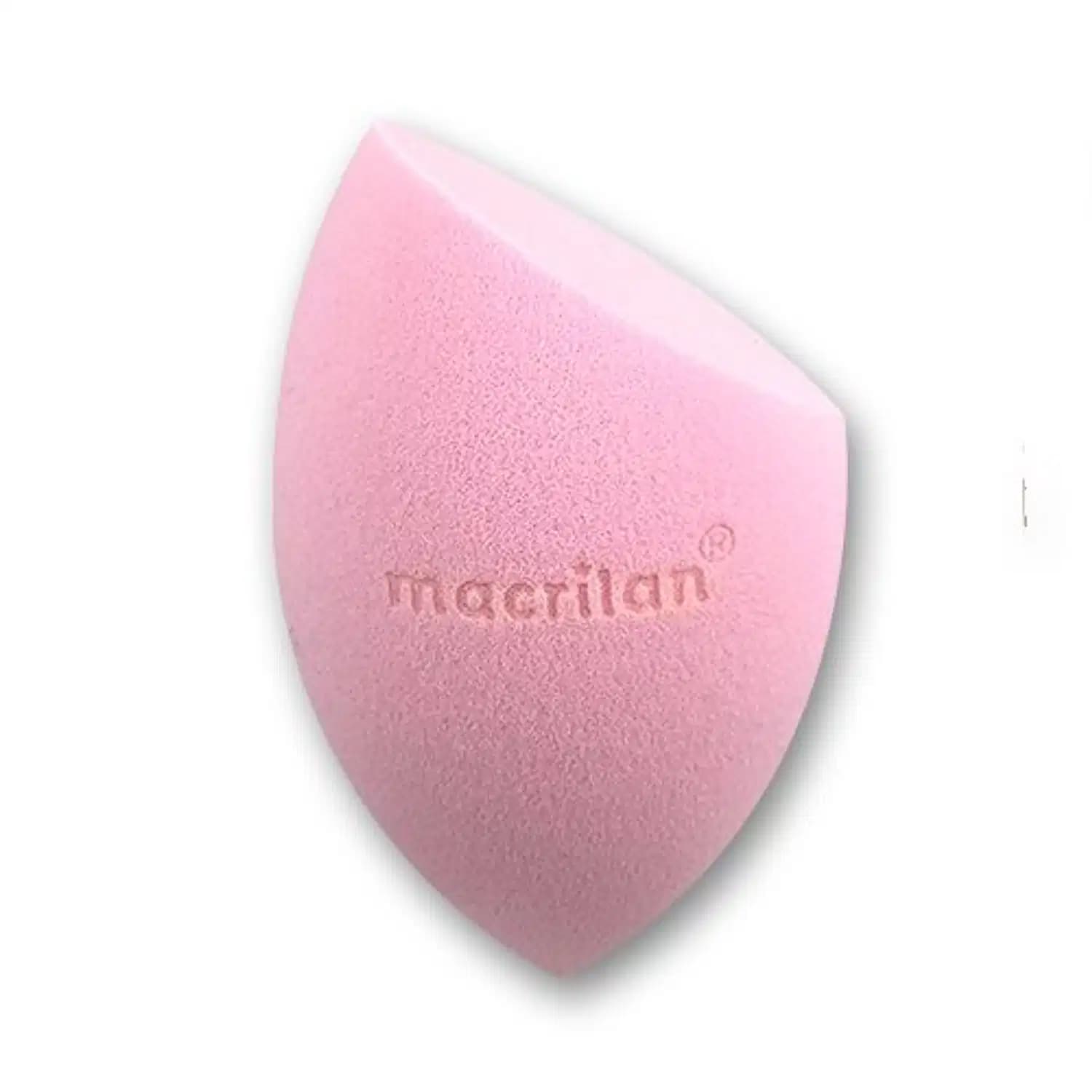Esponja Gota Chanfrada Para Maquiagem - Macrilan - EP10 - Rosa claro
