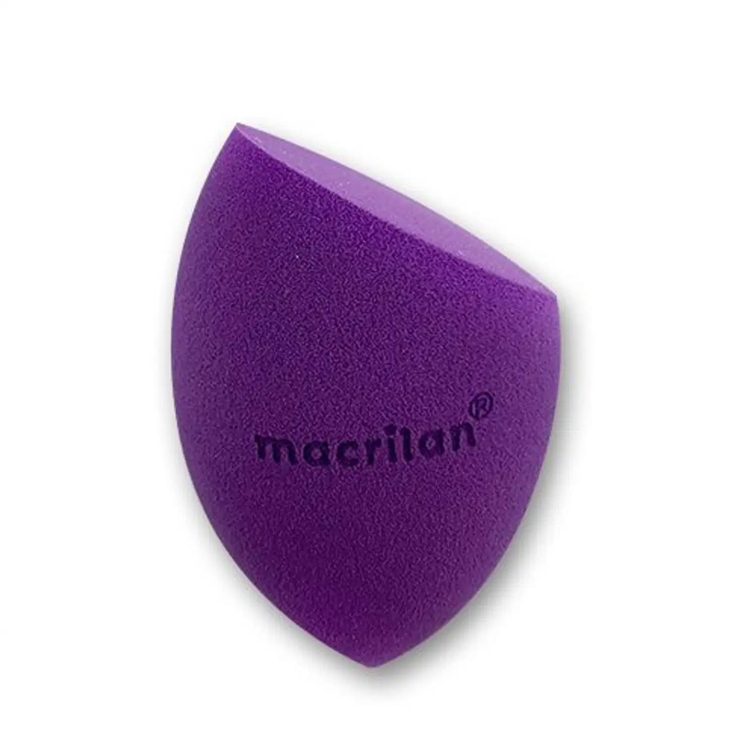Esponja Gota Chanfrada Para Maquiagem - Macrilan - EP10 - Roxo