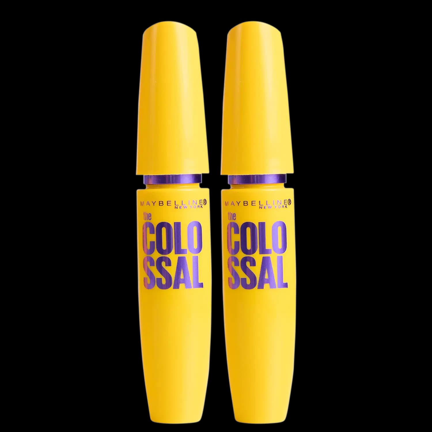 Kit Maybelline The Colossal Volum'Express Lavável Preto - Máscara de Cílios 2x9,2ml