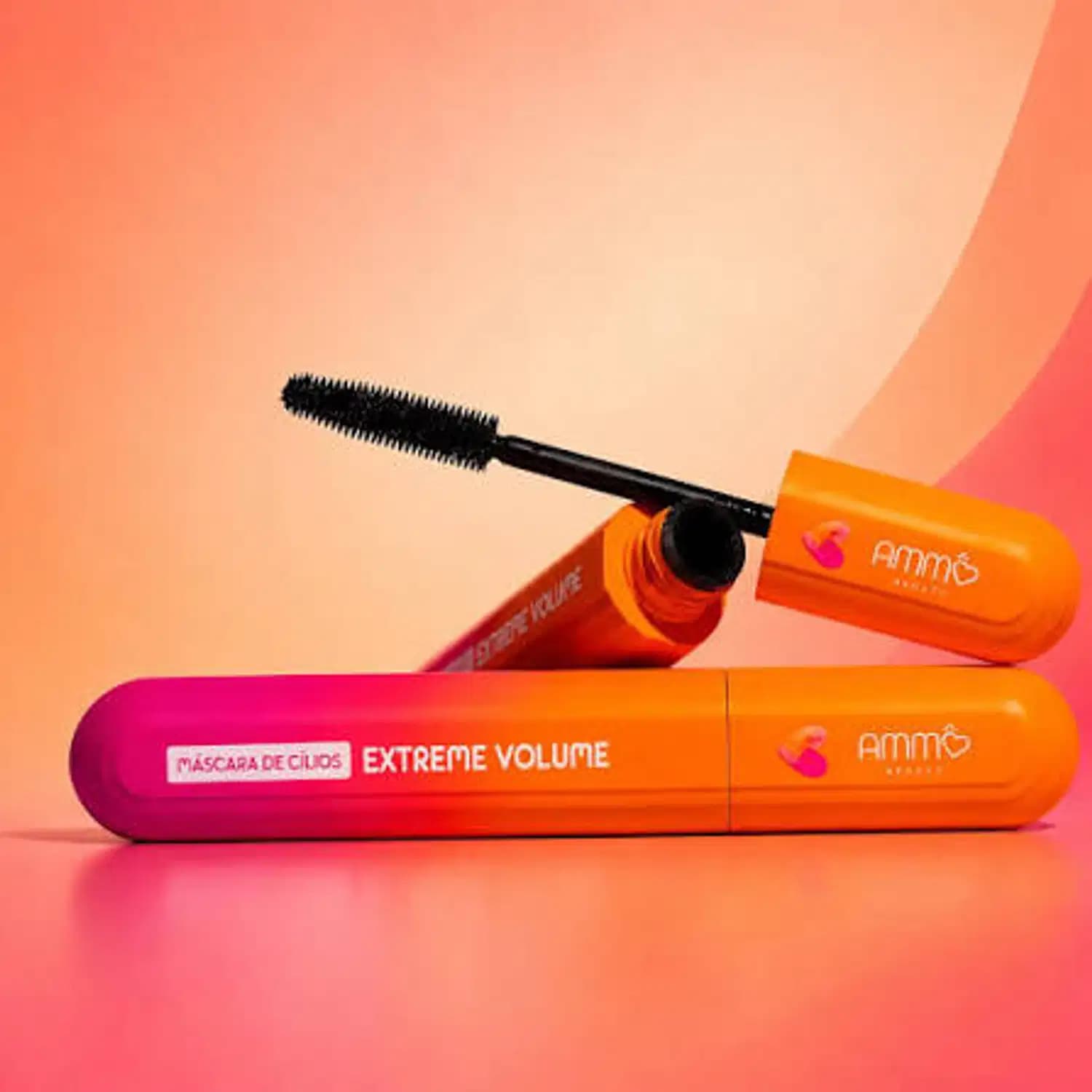 MASCARA DE CILIOS EXTREME VOLUME AMMO BEAUTY AM0010 10ML