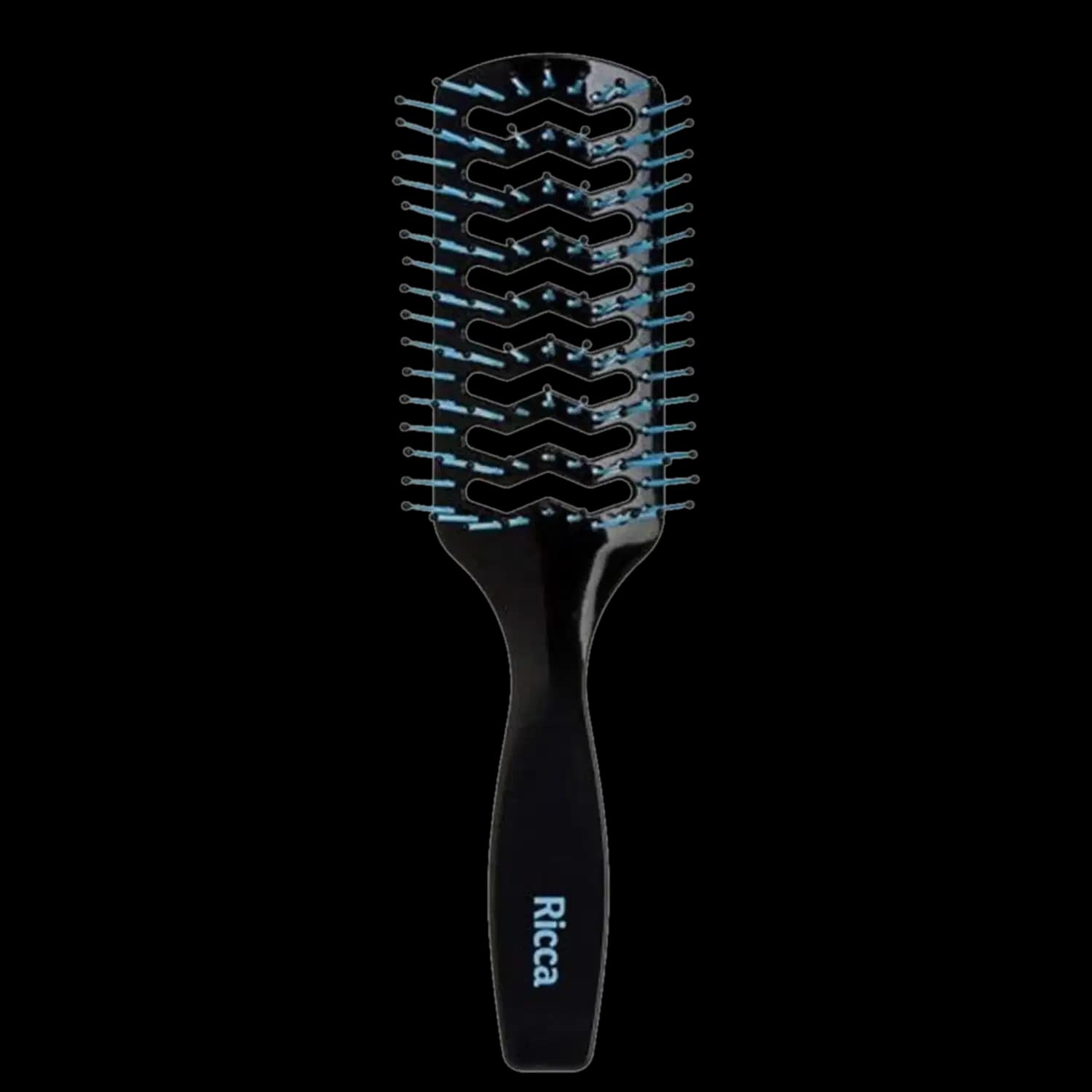 Ricca Style Black Ventilada - Escova De Cabelo