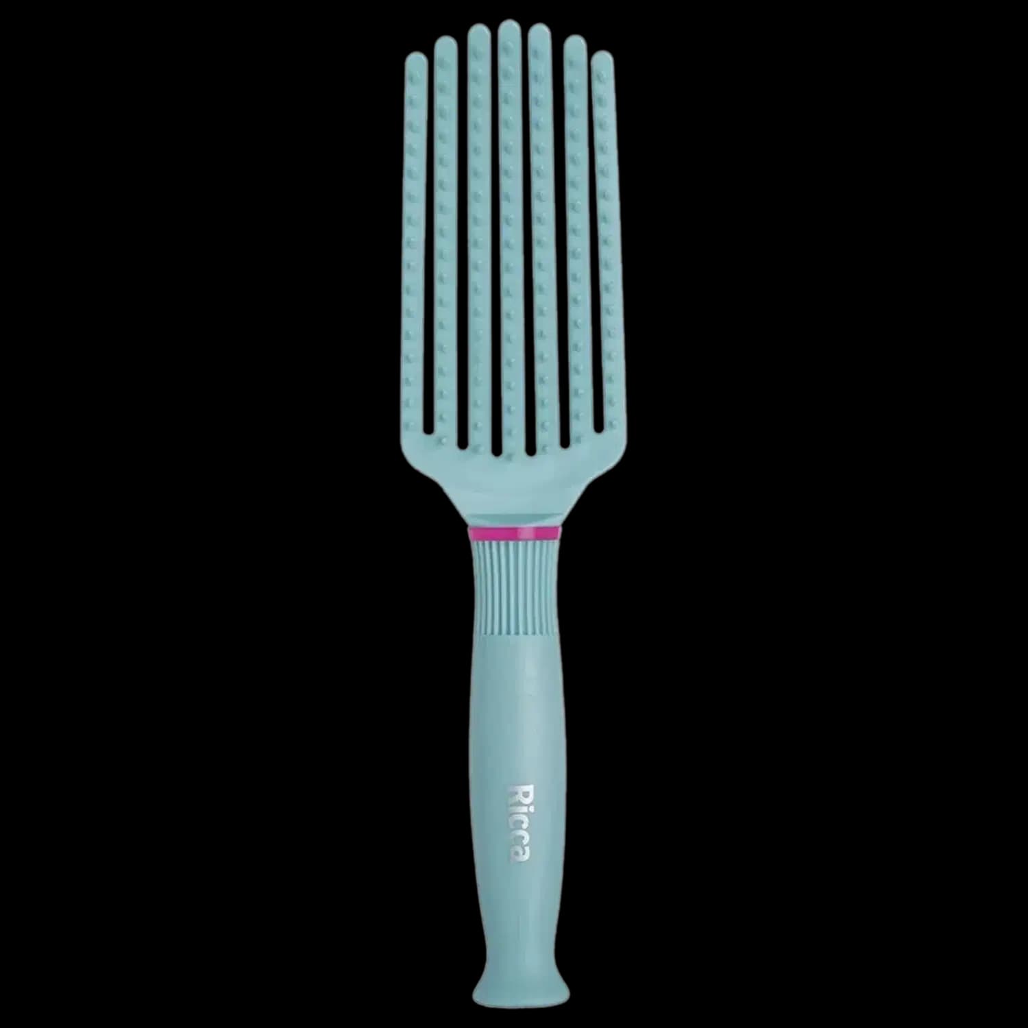 Escova Polvo De Cabelo Cachos Vibrantes Ricca