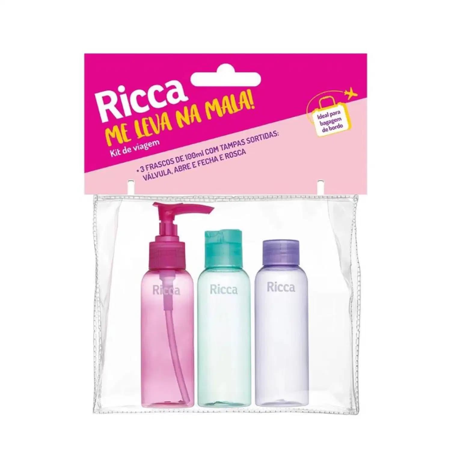 Kit Ricca Me Leva Na Mala! (4 Produtos)