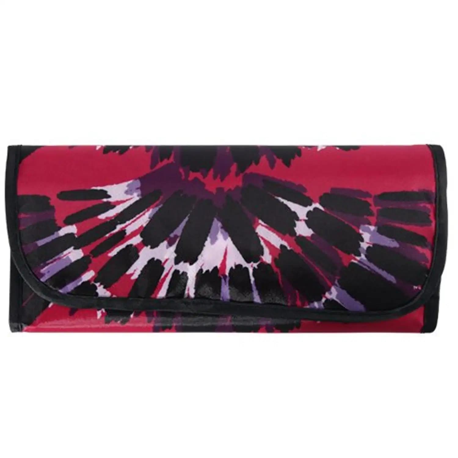 Kit Com 12 Pincéis Para Maquiagem - Macrilan - KP1-5J - vermelho e preto