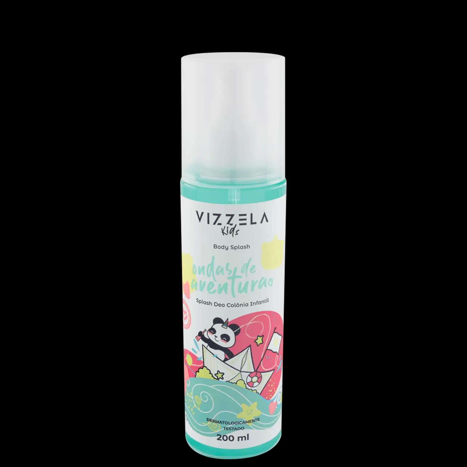 Vizzela Cosméticos Ondas de Aventura - Body Splash Deo Colônia Infantil 200ml