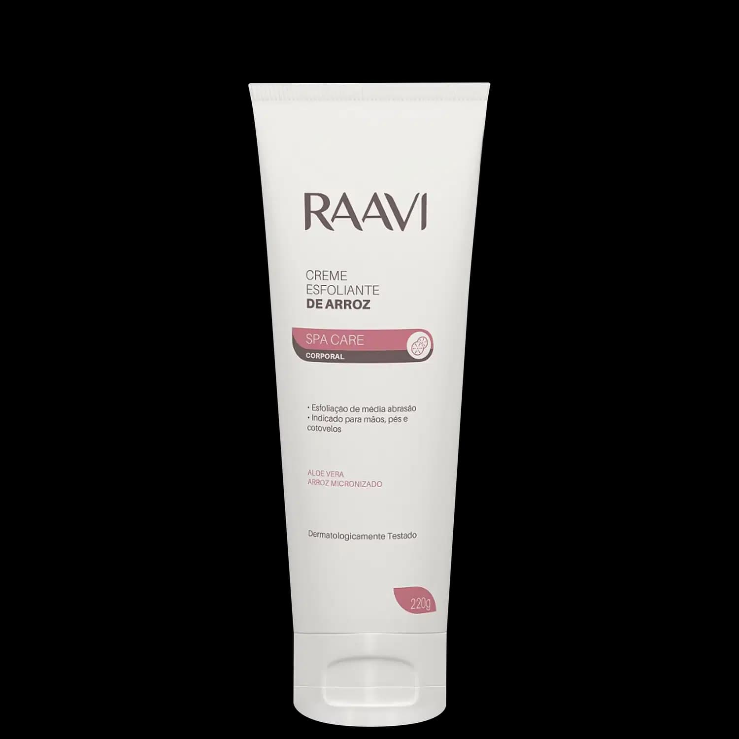 Raavi Spa Care Arroz - Creme Esfoliante Corporal 220g