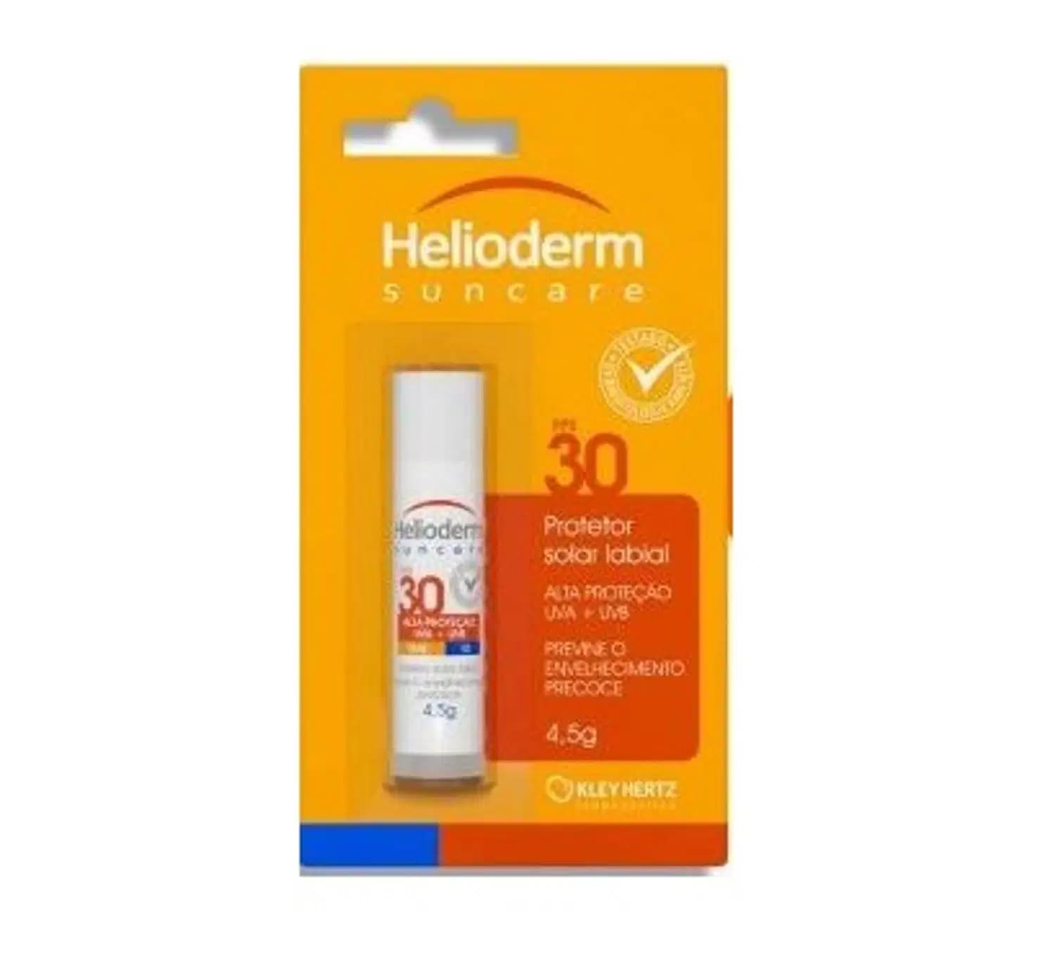 Protetor Solar Labial Helioderm FPS 30 com 4,5g