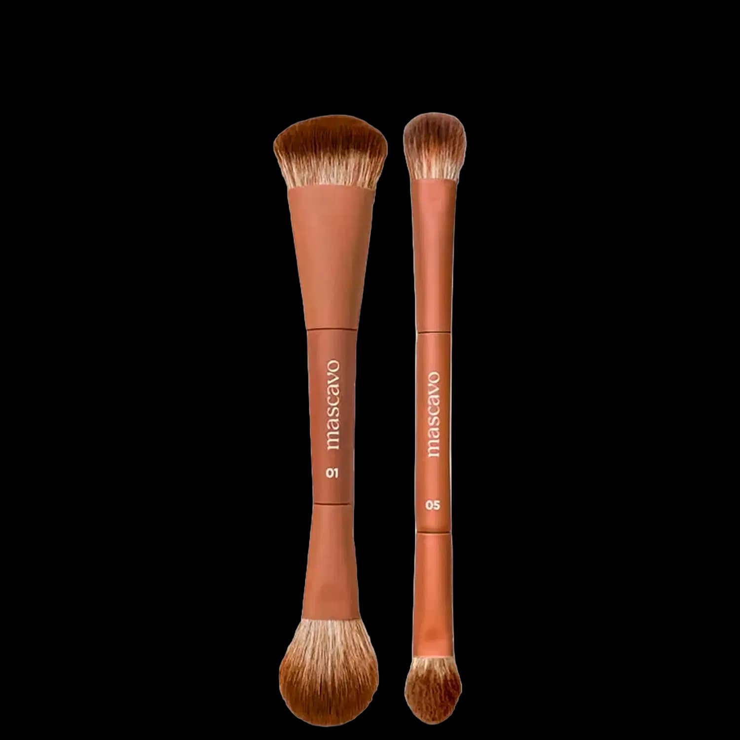 Kit Mascavo Pro Series Pincel de Maquiagem 01 + Pincel 05