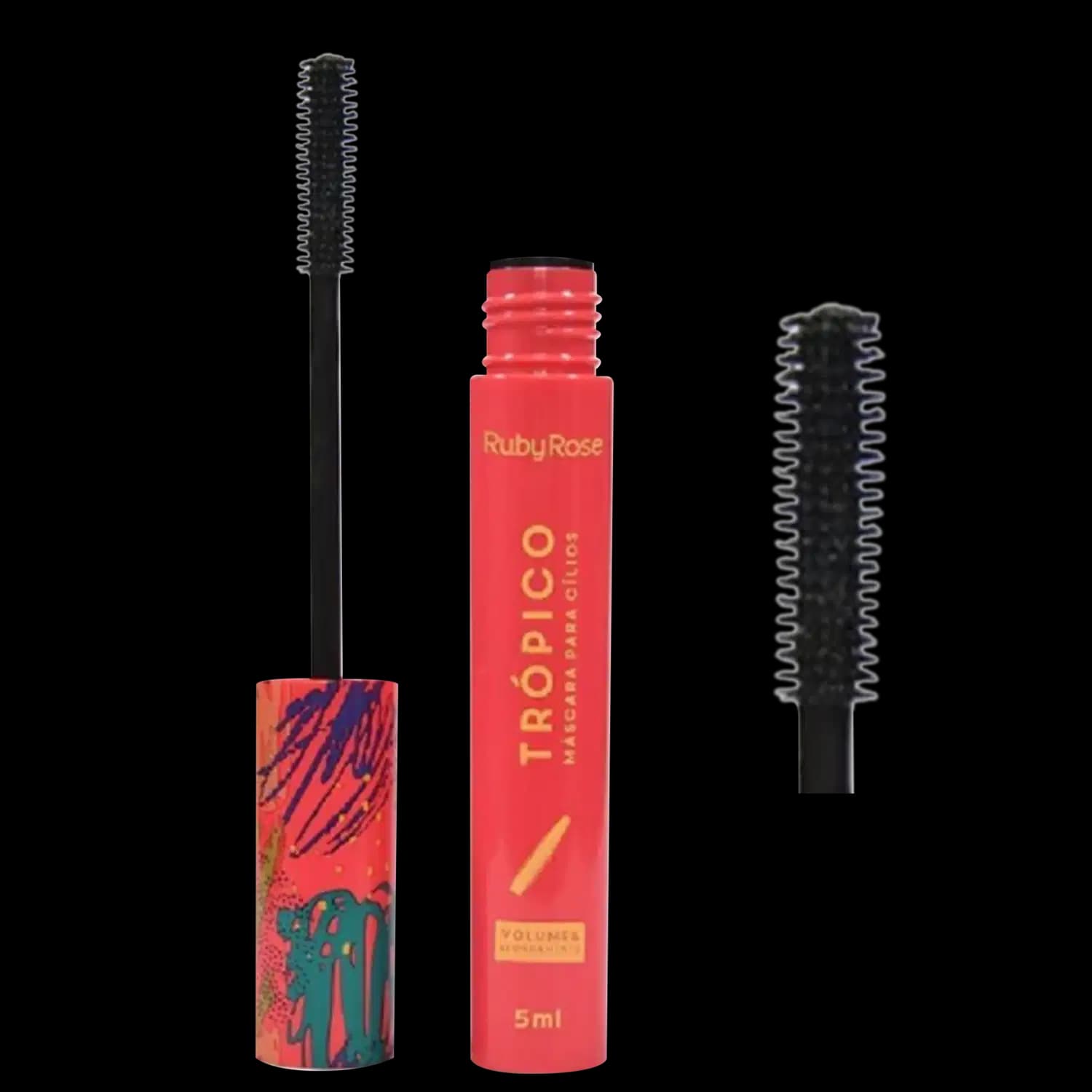 Ruby Rose Trópico Volume & Alongamento - Máscara de Cílios 5ml