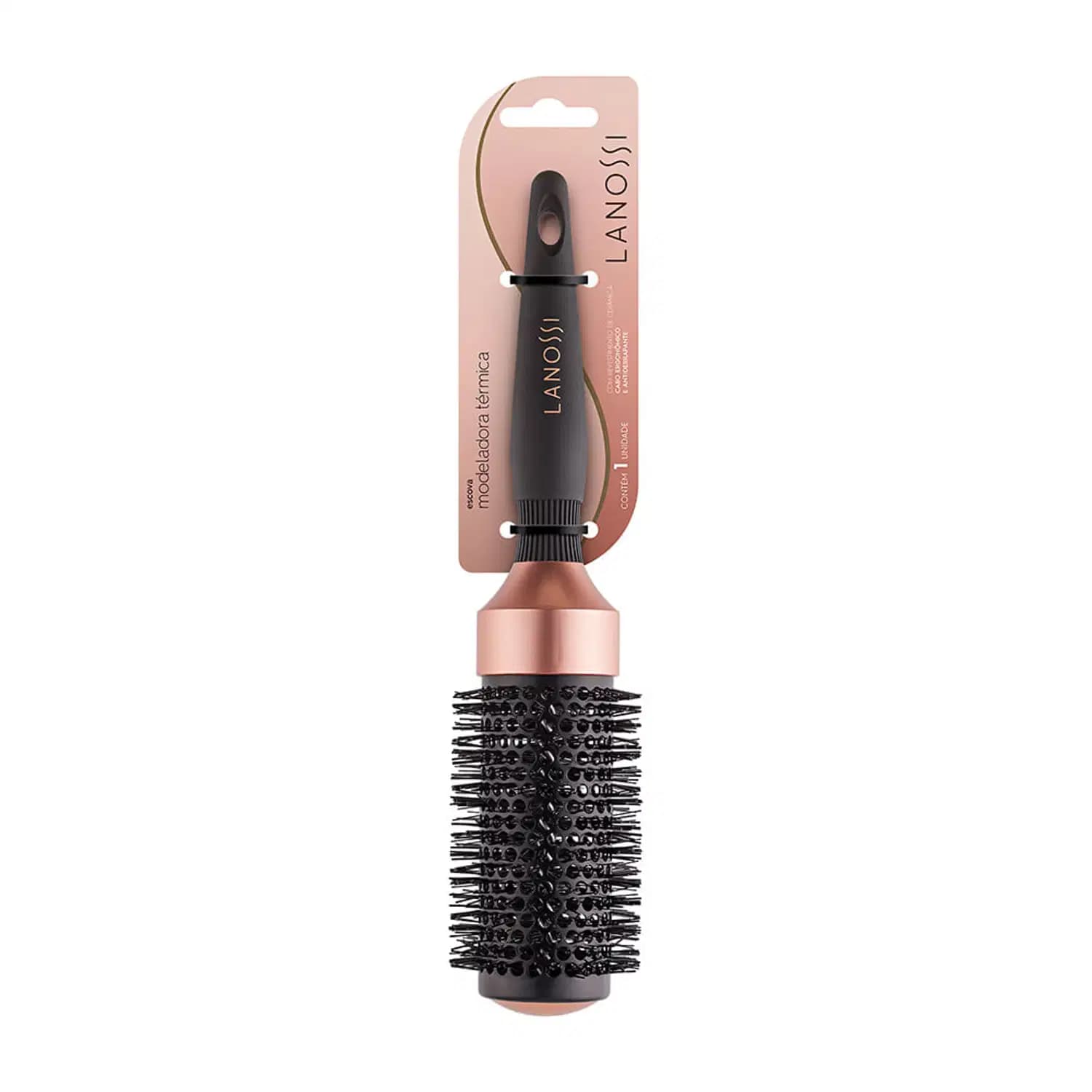 Lanossi Thermic Bronzer 43mm - Escova de Cabelo