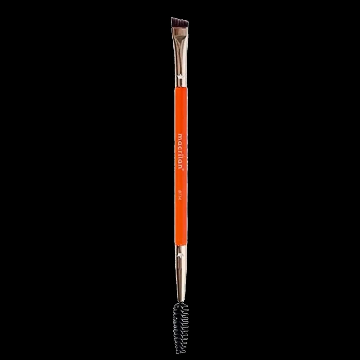 Macrilan Professional Beauty Tools Duplo Chanfrado e Escova BT14 - Pincel para Maquiagem