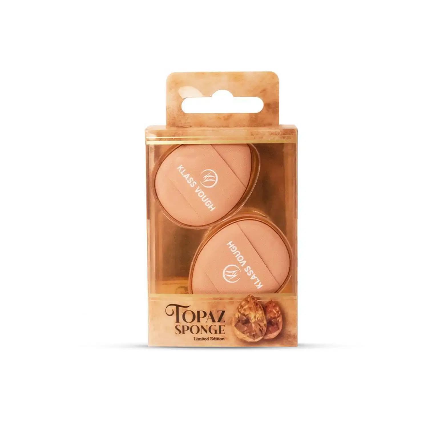 Kit Klass Vough Topaz Sponge - Esponja de Maquiagem (2 Unidades)