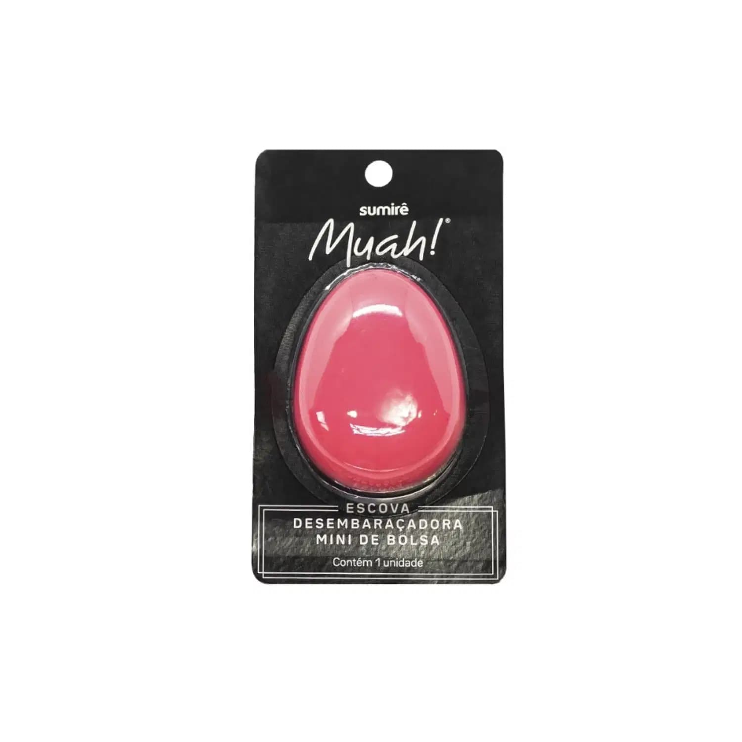 Muah! Desembaraçadora Mini de Bolsa - Escova de Cabelo
