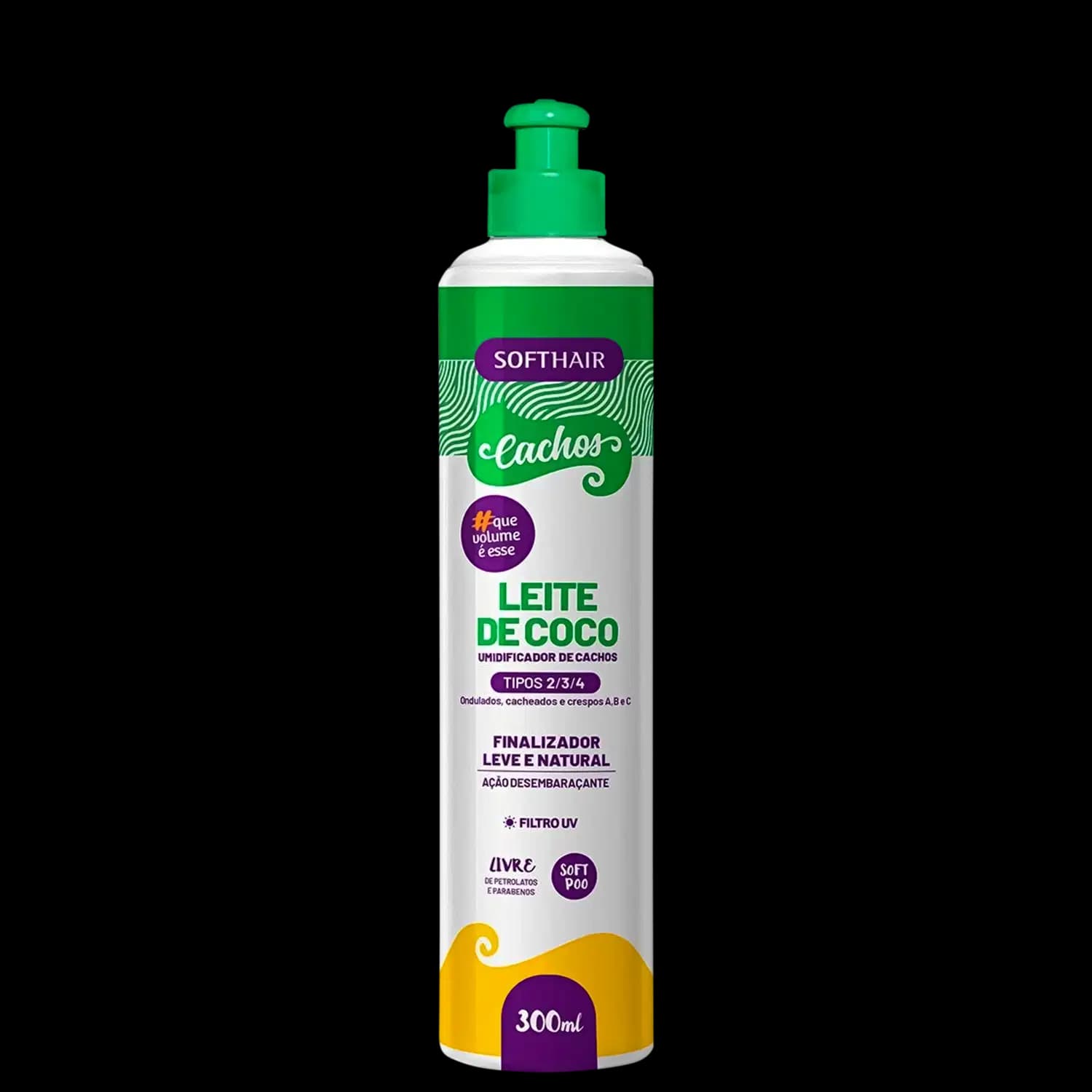 Soft Hair Cachos Leite de Coco - Umidificador 300ml