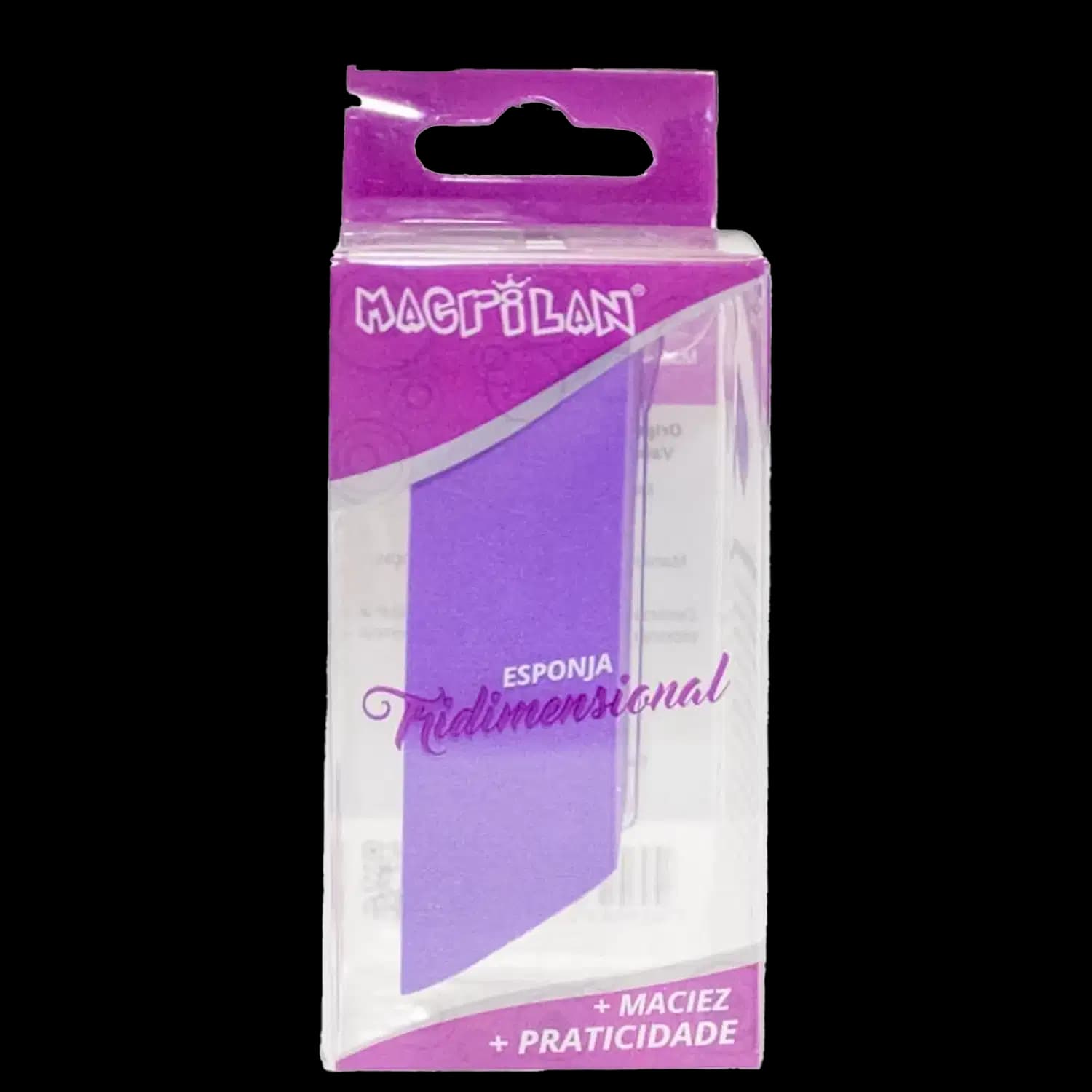 Macrilan Tridimensional EJ1-36 - Esponja de Maquiagem