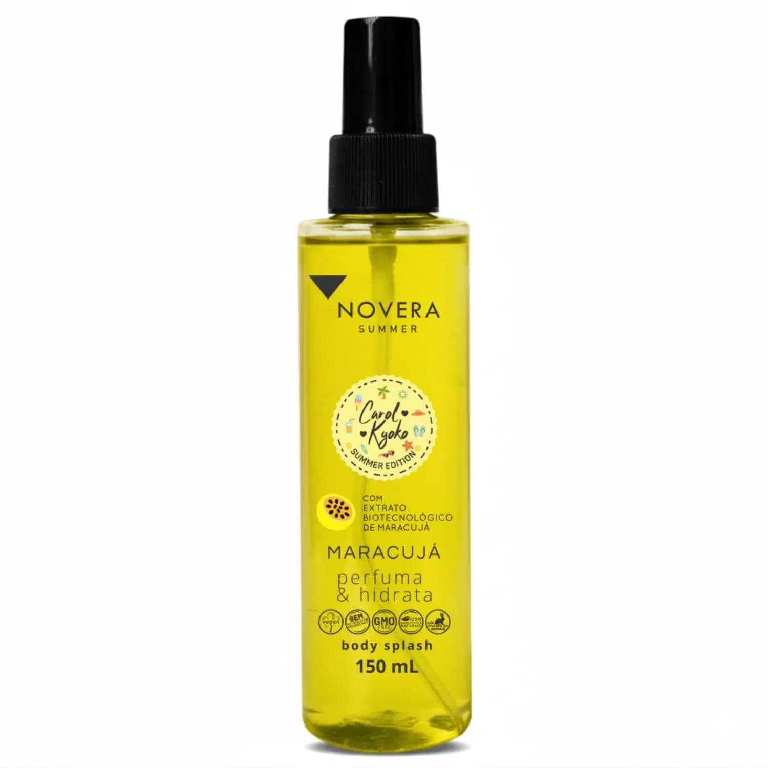 Body Splash Maracujá Novera Summer 150ml Carol Kyoko