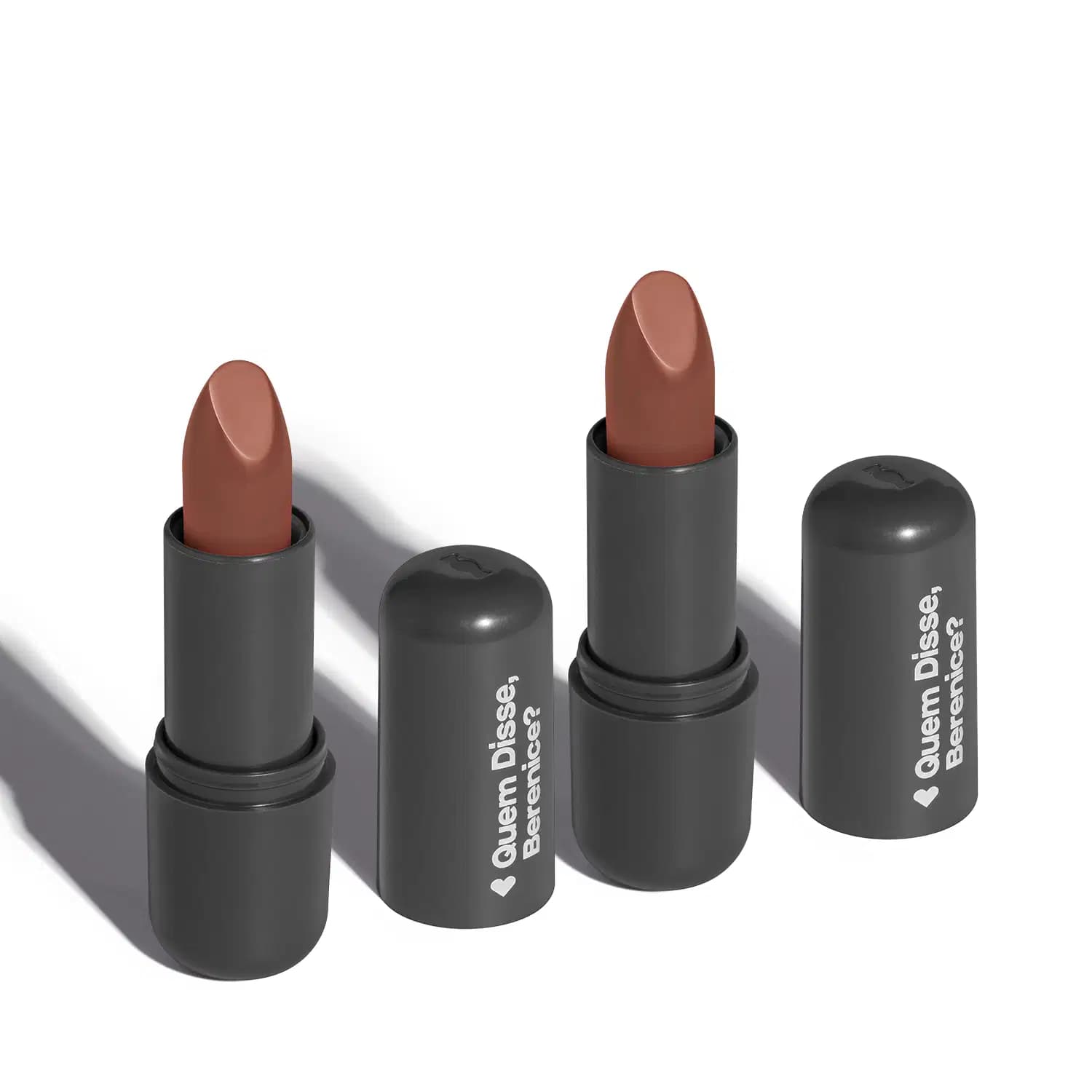 Combo Batom Nude Marrom 130 Efeito mate 3,8g (2 itens)