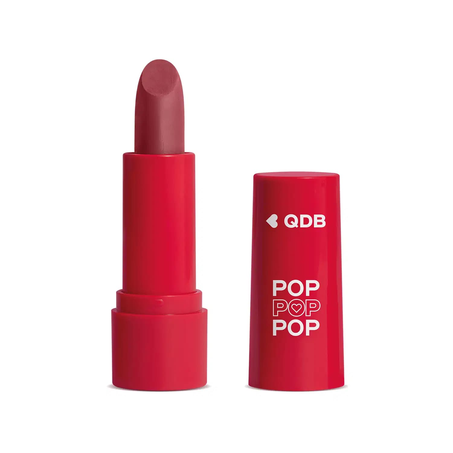 Batom Semi Mate Rosa Supremo POP Quem Disse, Berenice? 3,6g