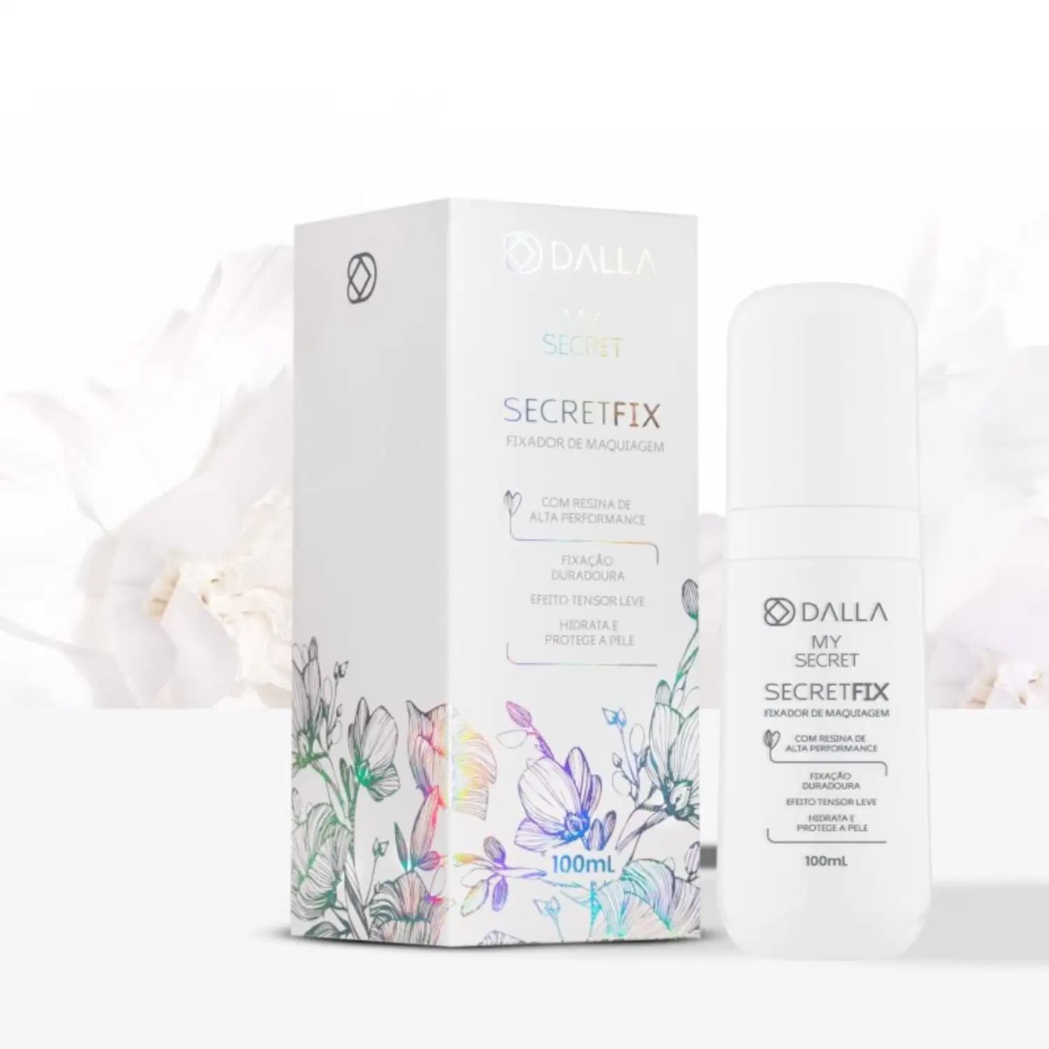 Fixador de Maquiagem Secret Fix My Secret - Dalla