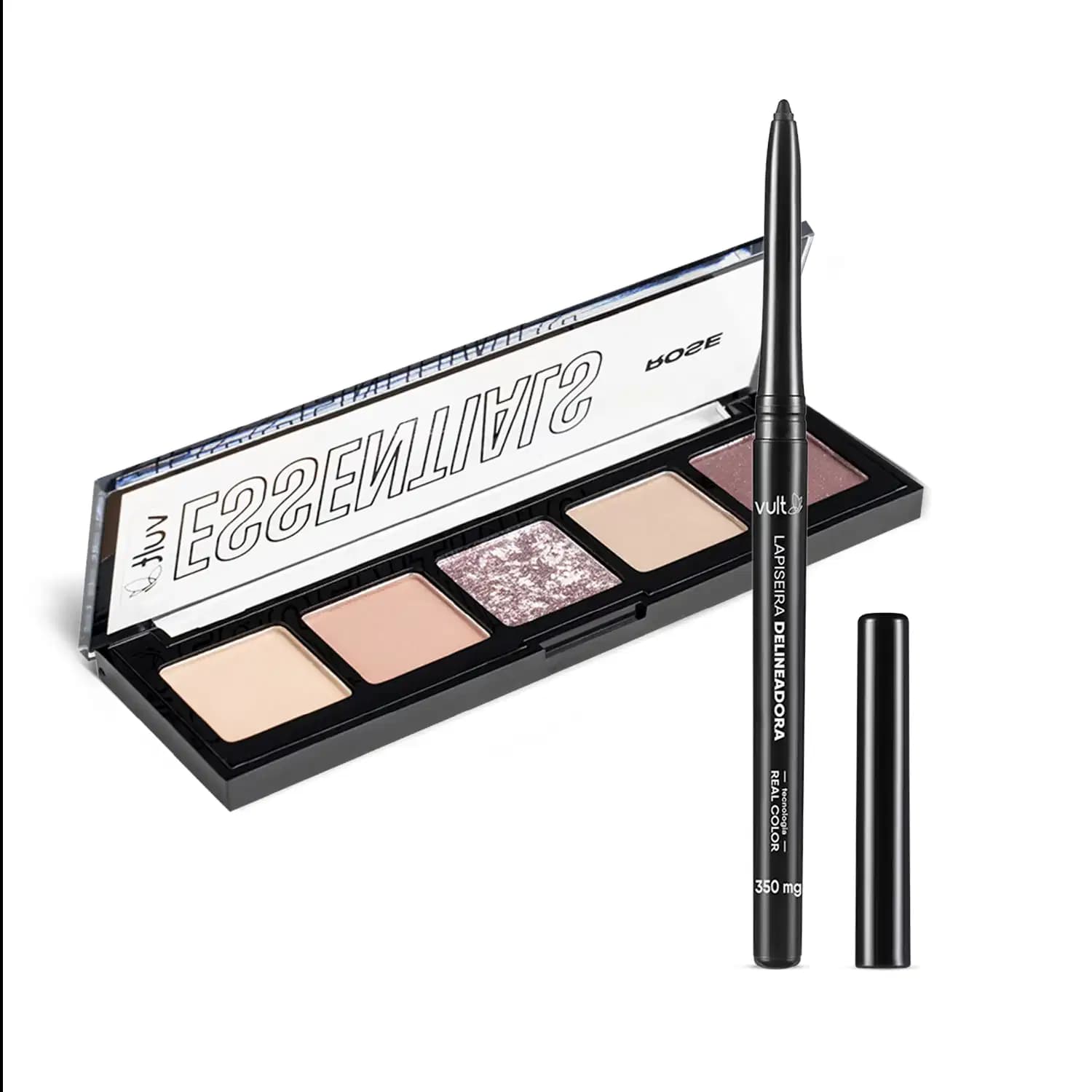 Kit Vult Maquiagem Essentials Rose (2 Produtos)