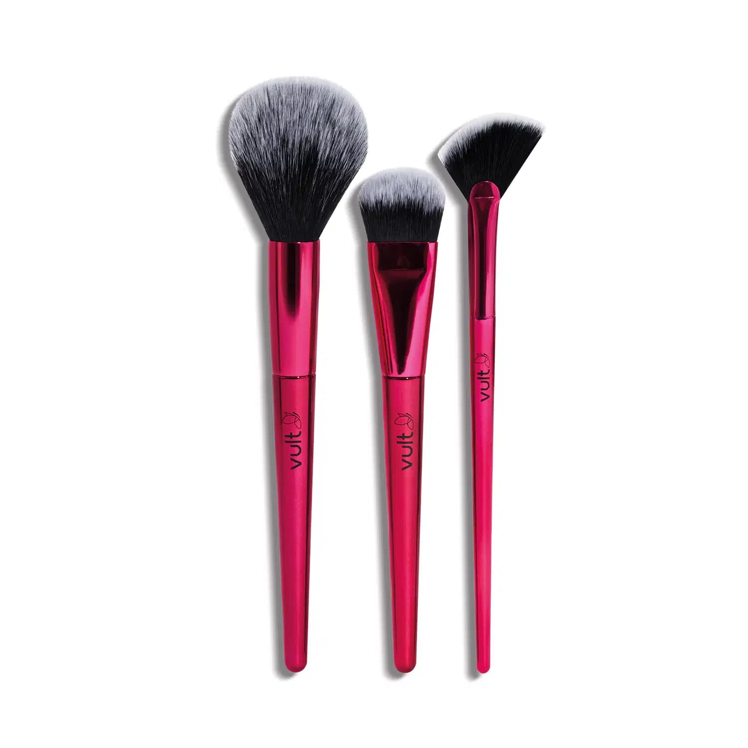 Kit Vult Pincéis de Maquiagem (3 Produtos)